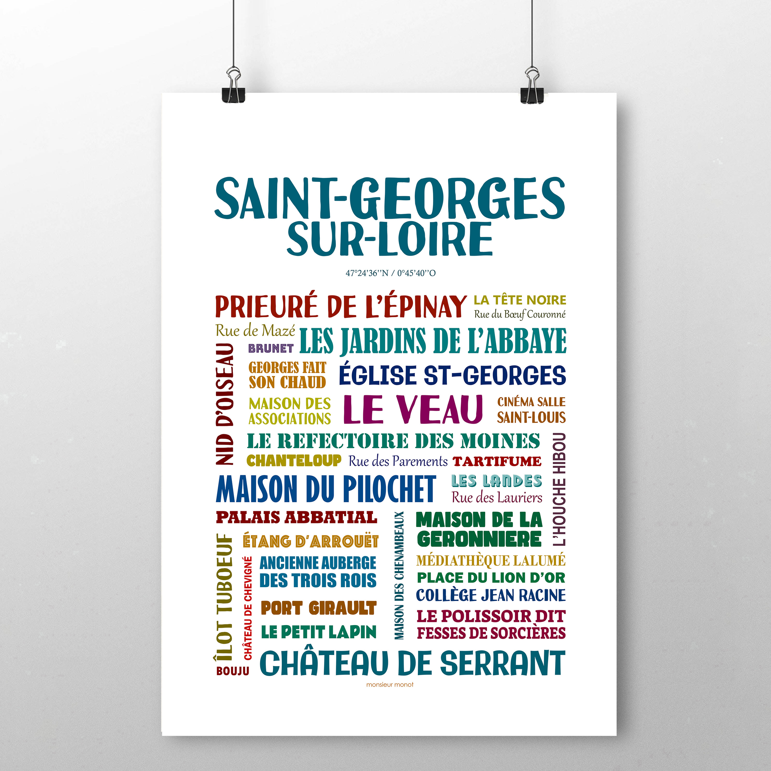 Affiche saint georges Sur loire 2