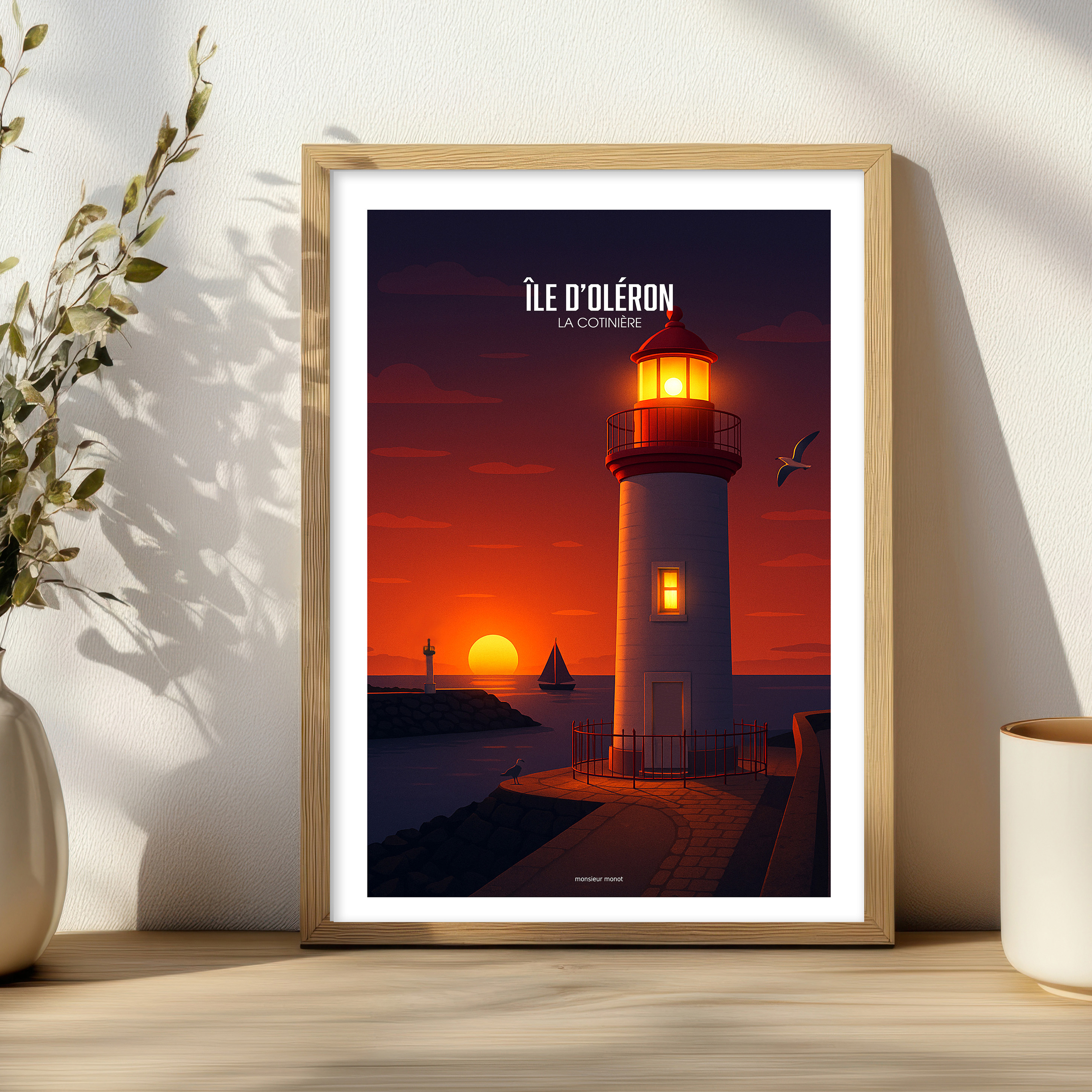 Affiche Île dOléron la cotinière