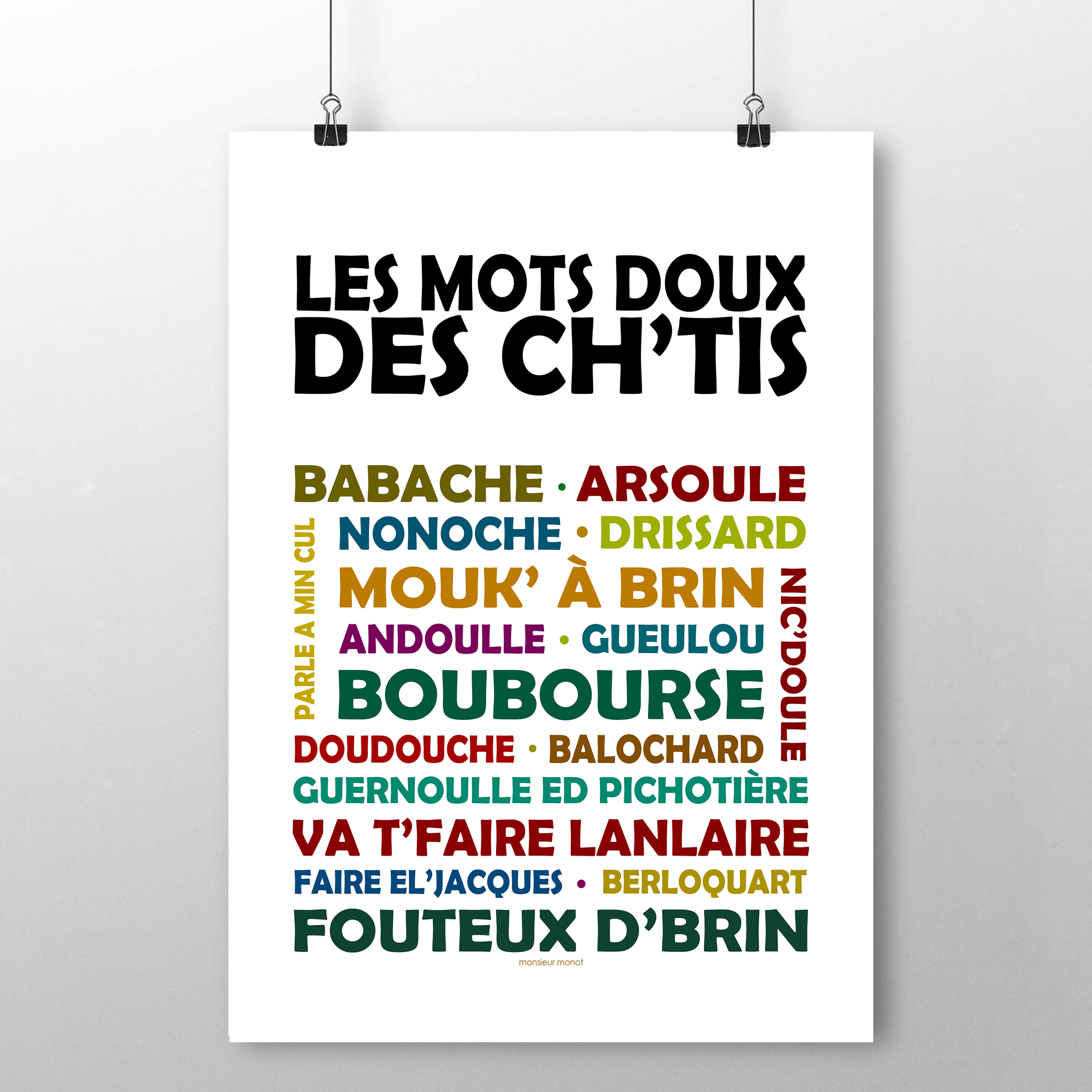 affiche Les mots doux des chtis 2