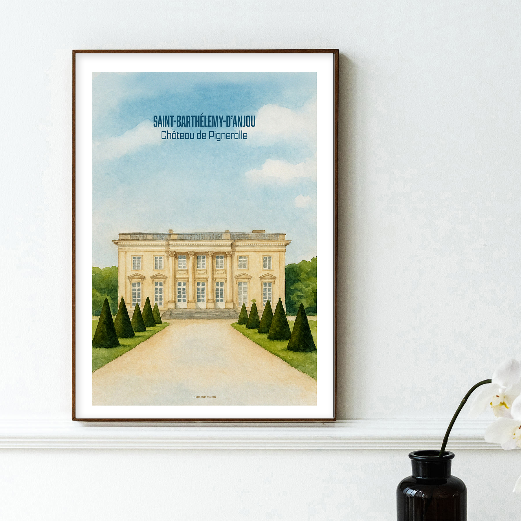 affiche Saint Barthélemy dAnjou - chateau de pignerolle