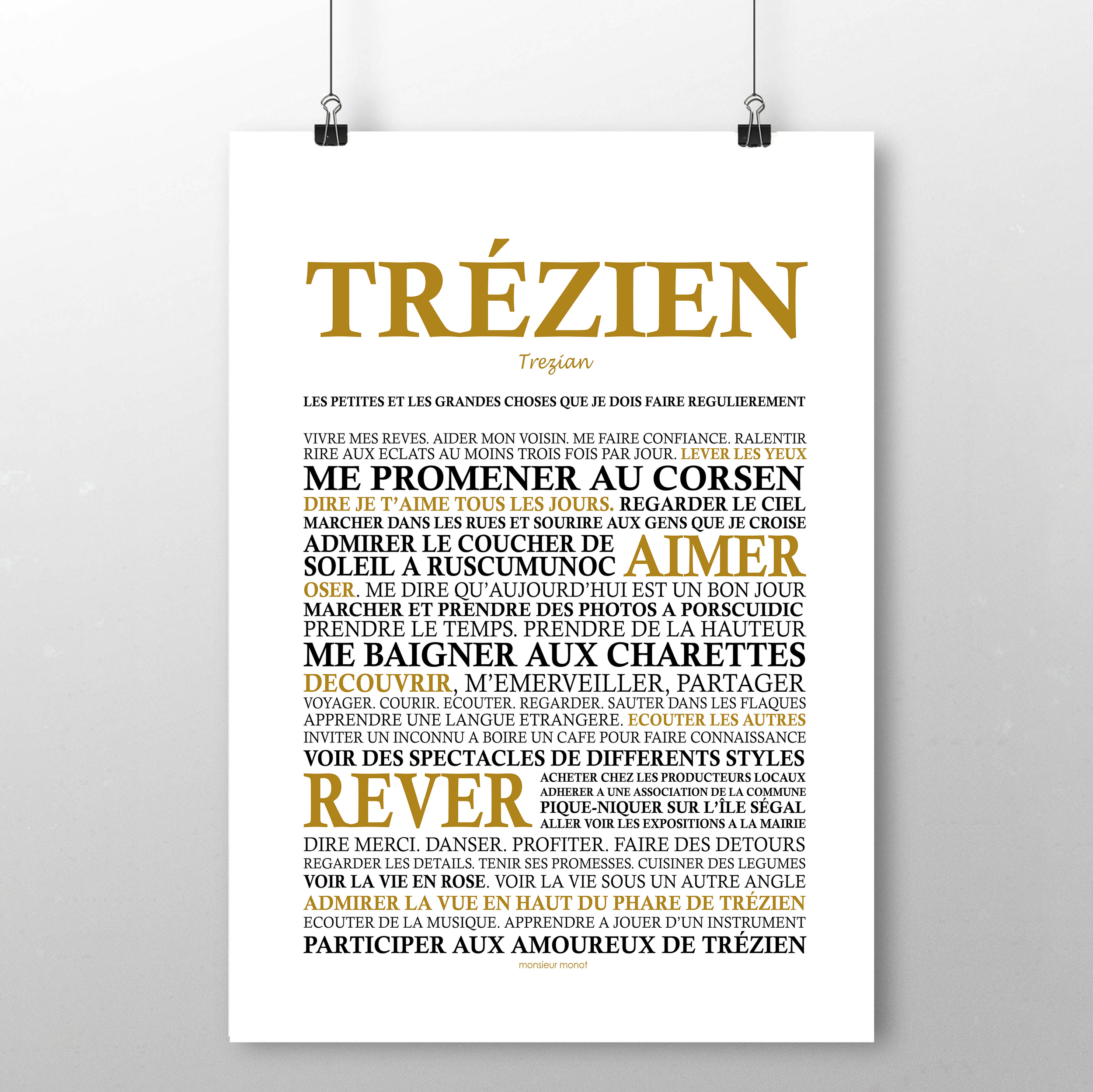 affiche Trézien Choses à faire 2