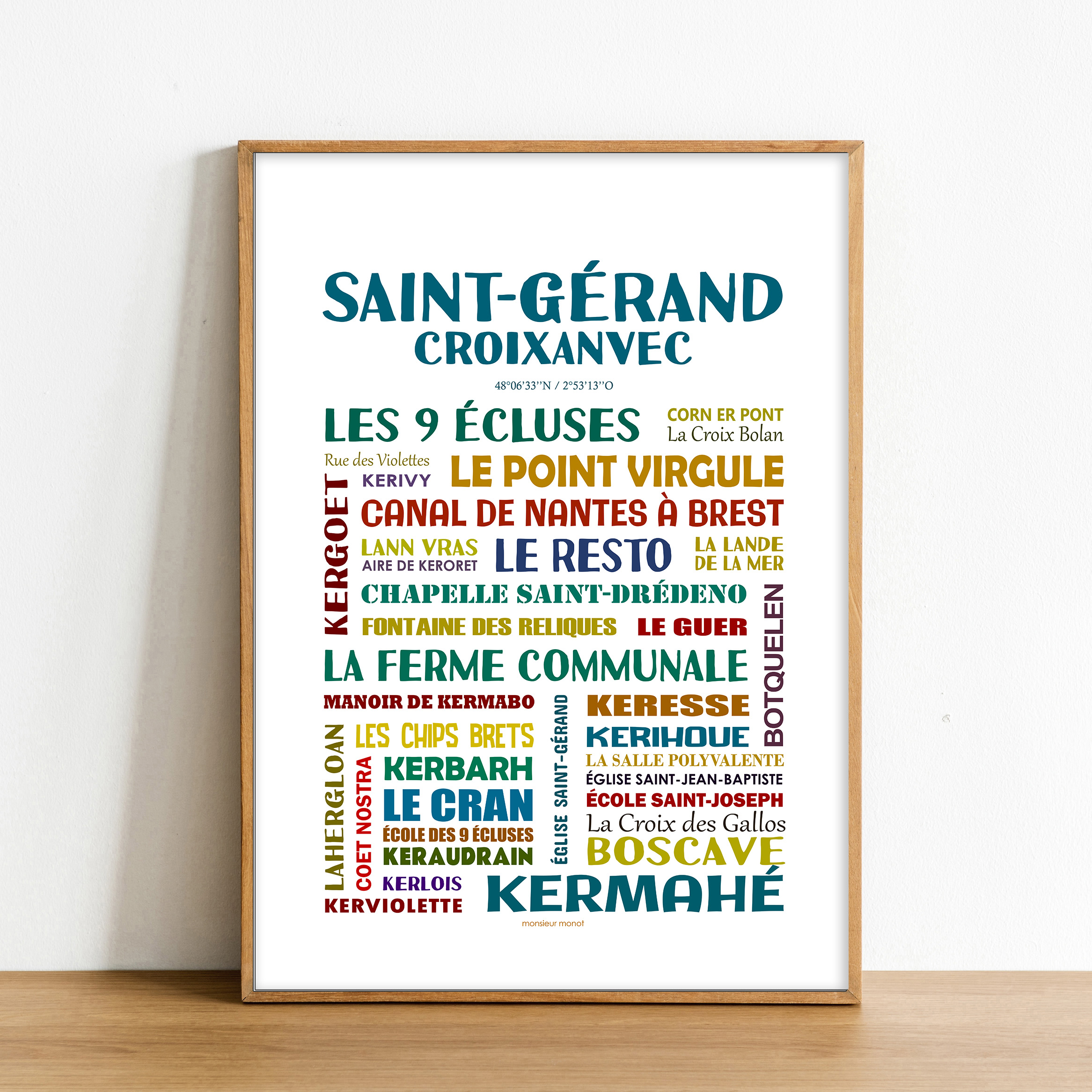 Affiche Saint-Gérand Croixanvec