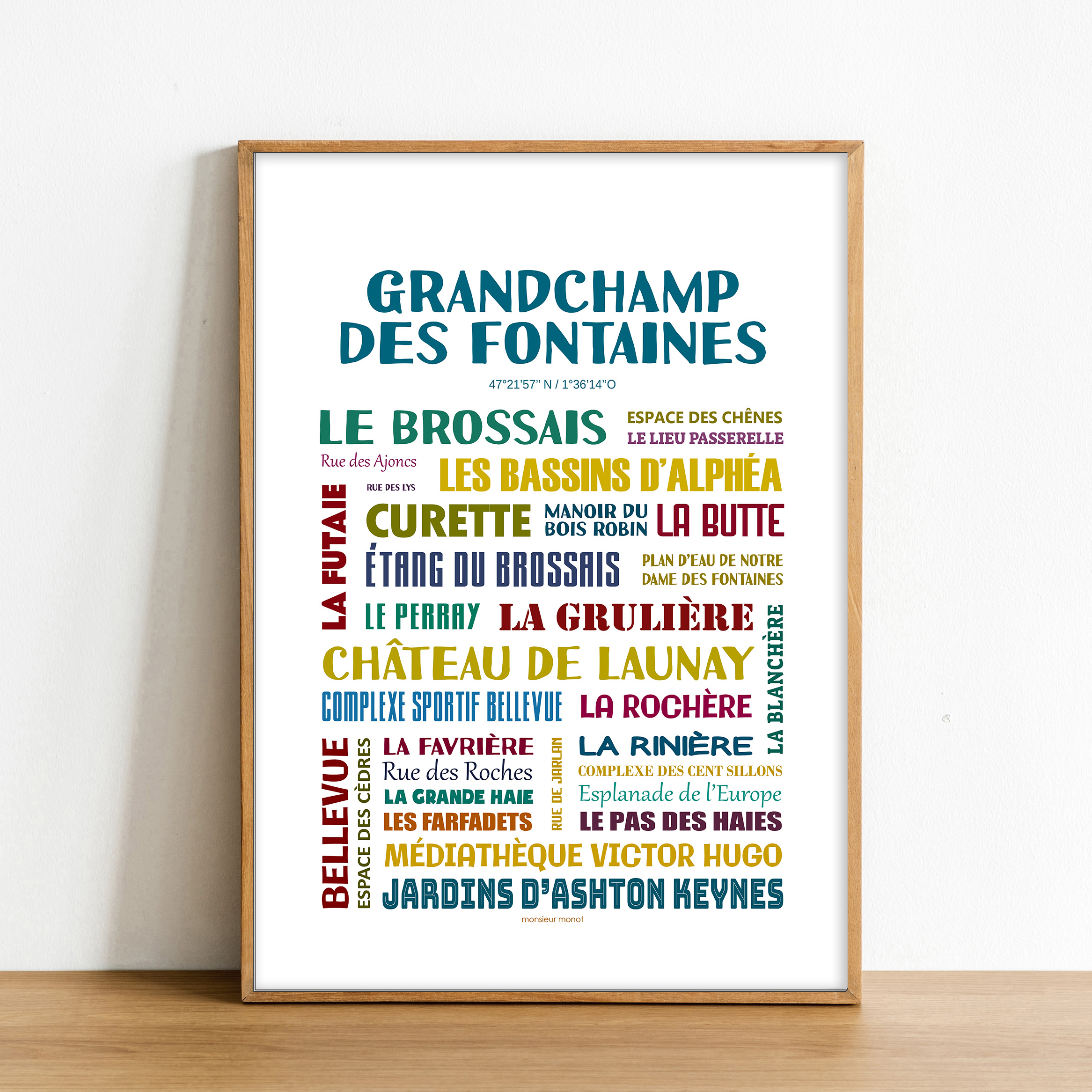 Affiche Grandchamp des Fontaines