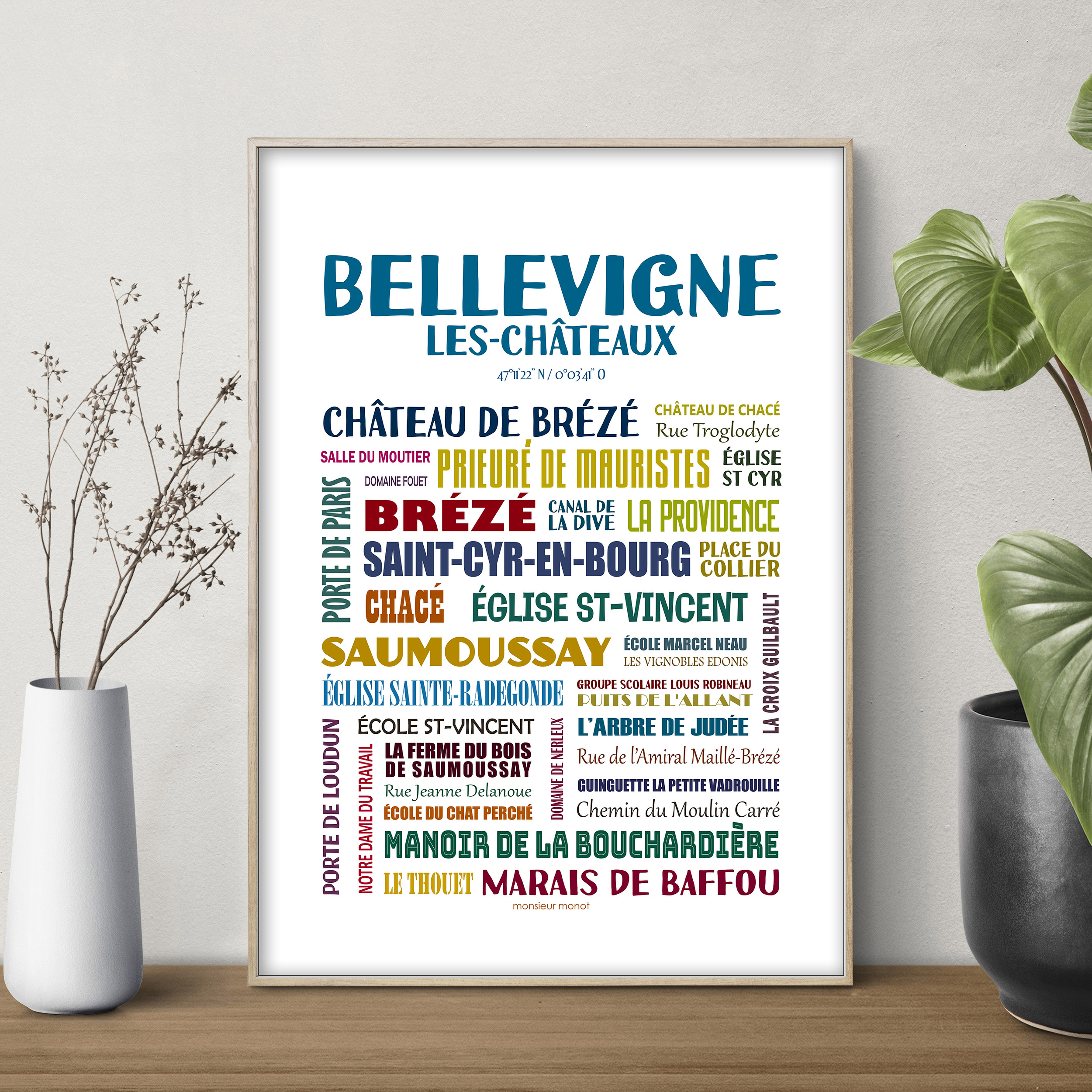 affiche Bellevigne les chateaux