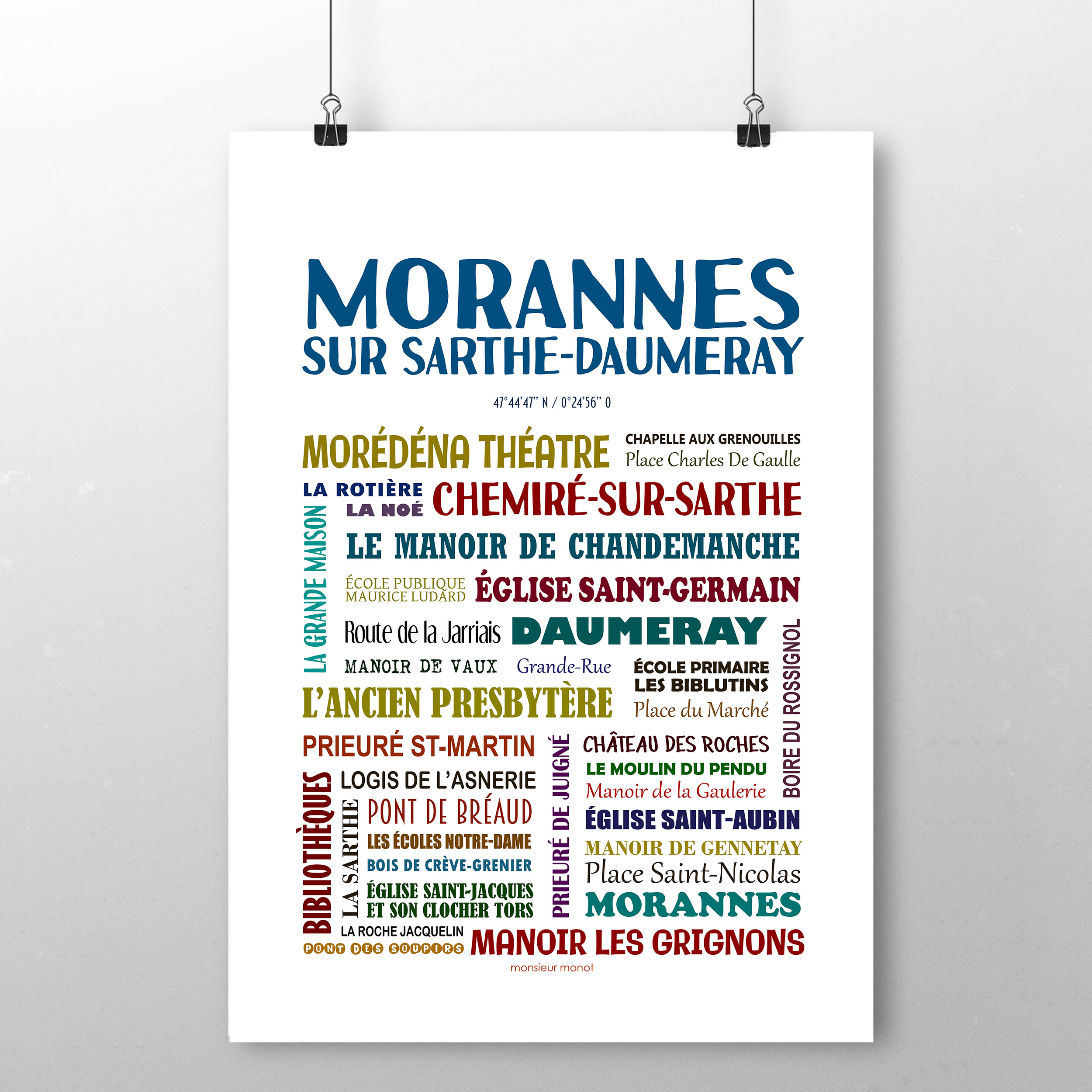 affiche Morannes sur sarthe Daumeray 2