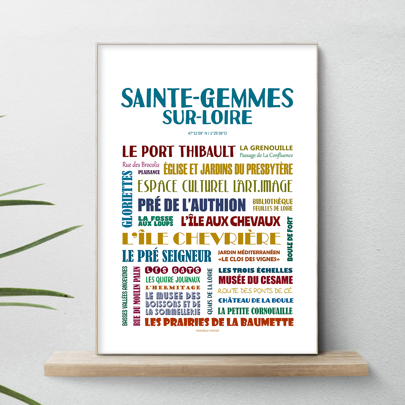 affiche Sainte Gemmes Sur loire