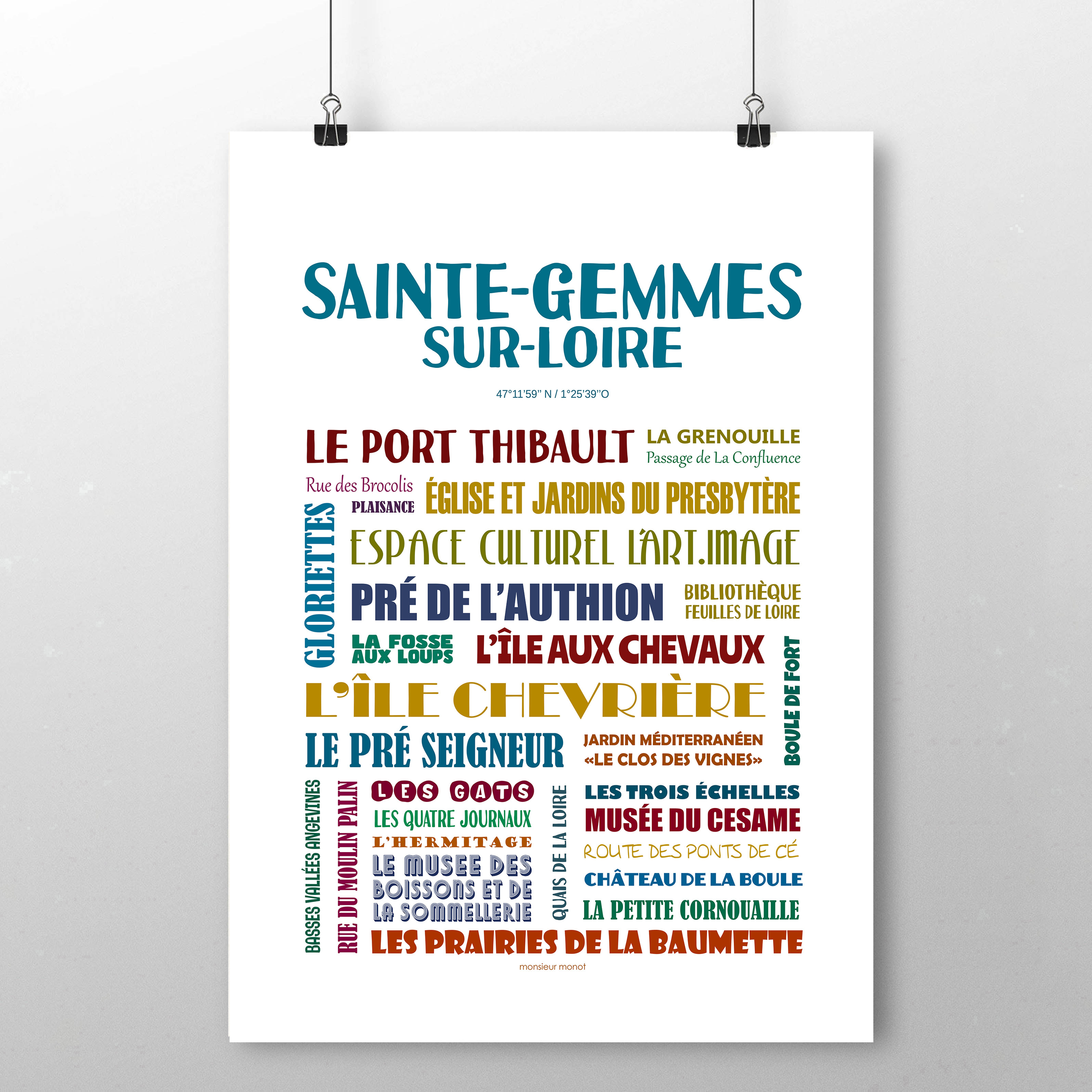 affiche Sainte Gemmes sur Loire 2