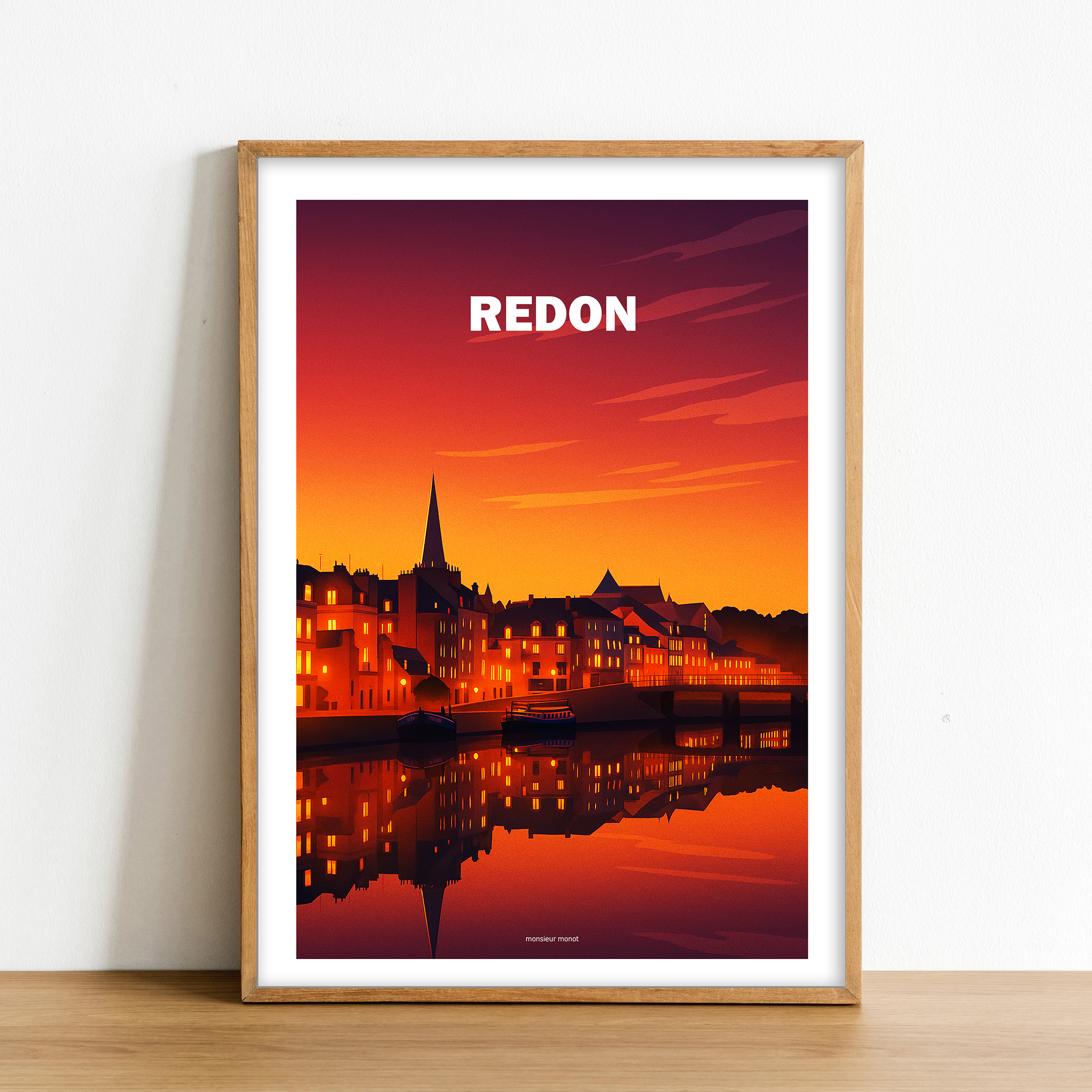 Affiche Redon La Vilaine