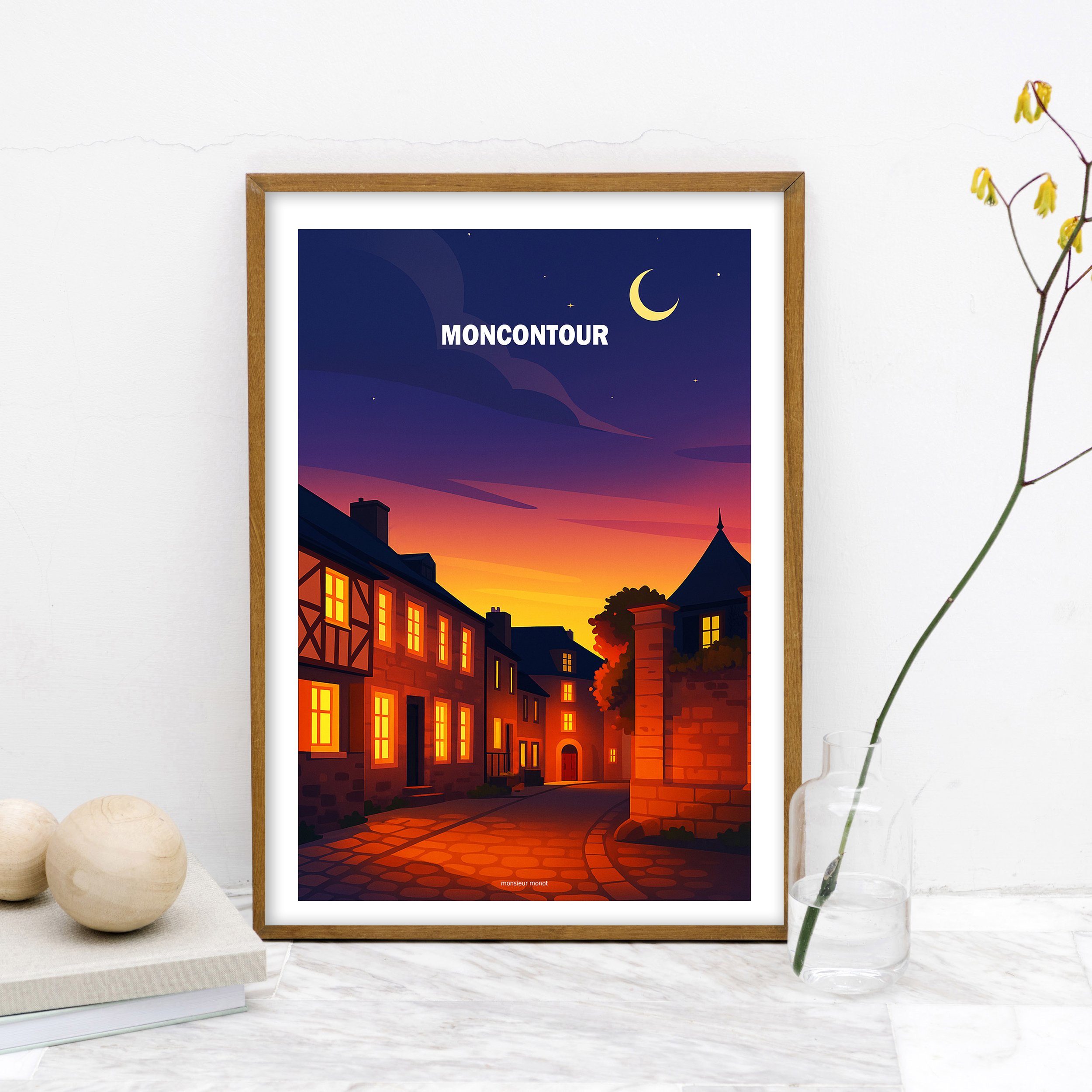Affiche Moncontour La Nuit