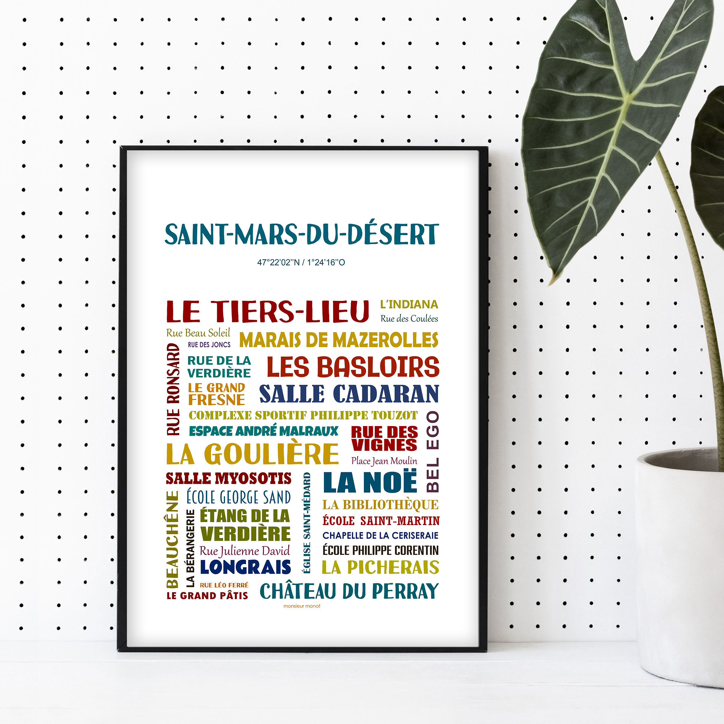 affiche Saint Mars du désert