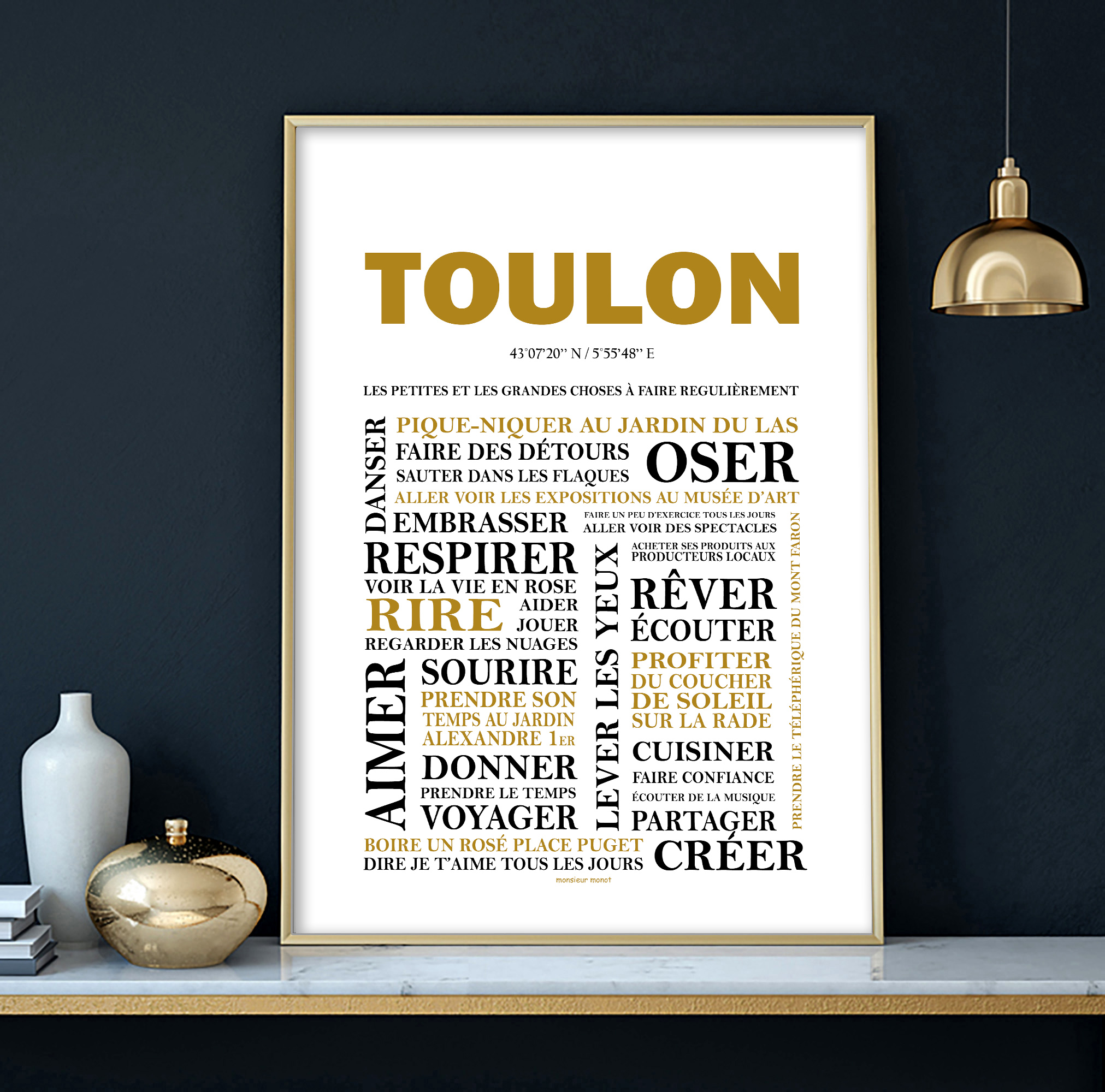 affiche Toulon Les choses a faire