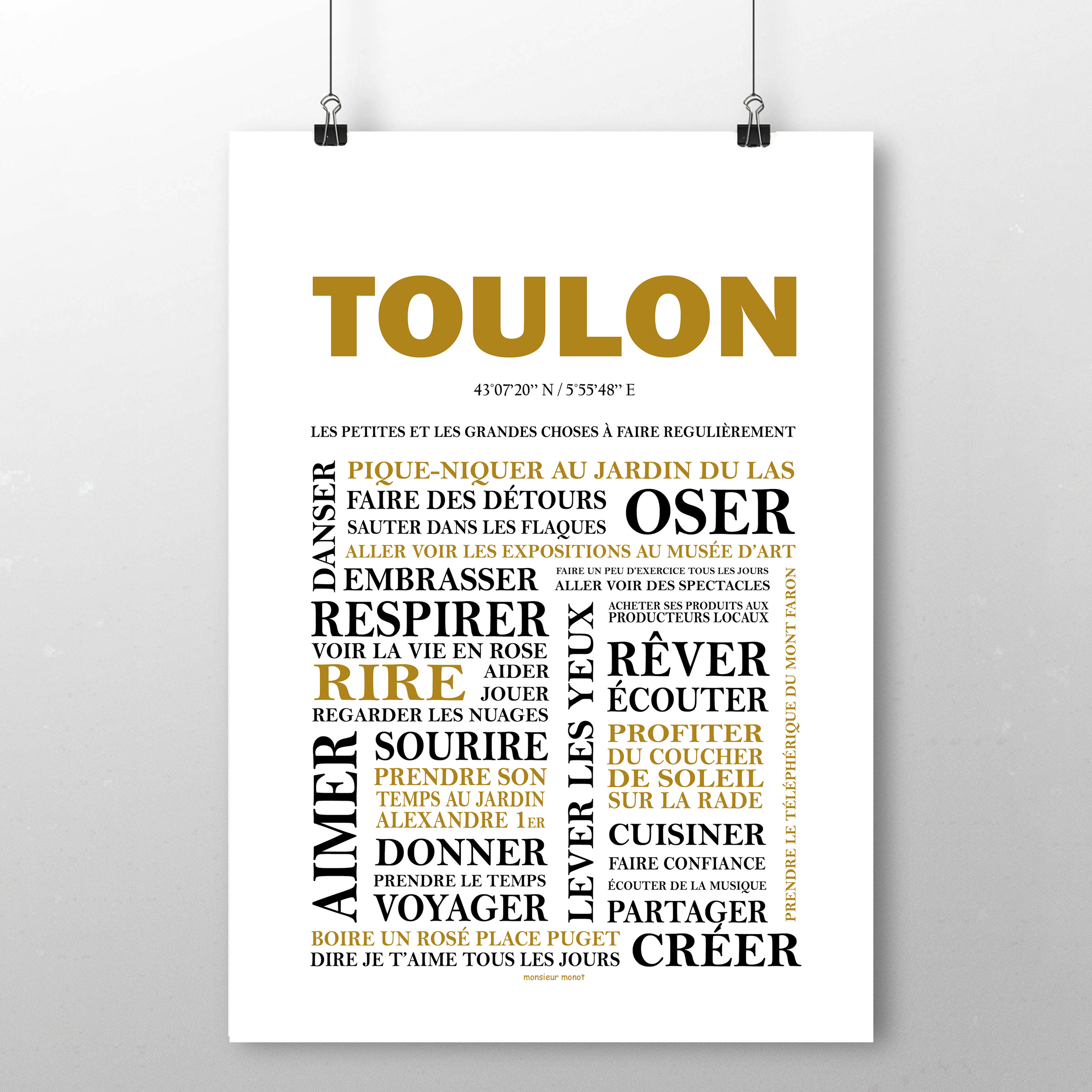 affiche  Toulon Les Choses à Faire 2