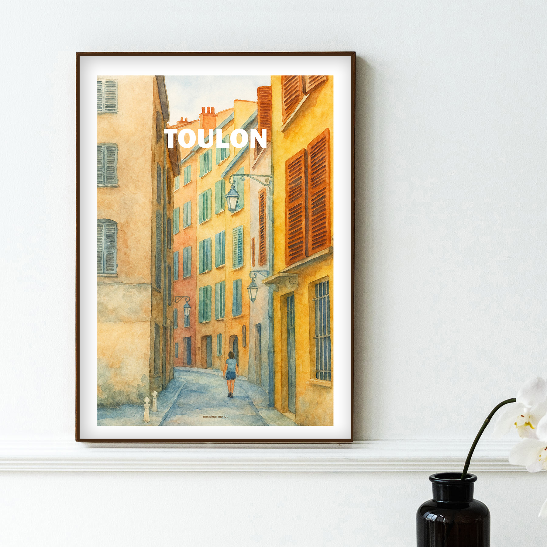 affiche Toulon La Vieille Ville