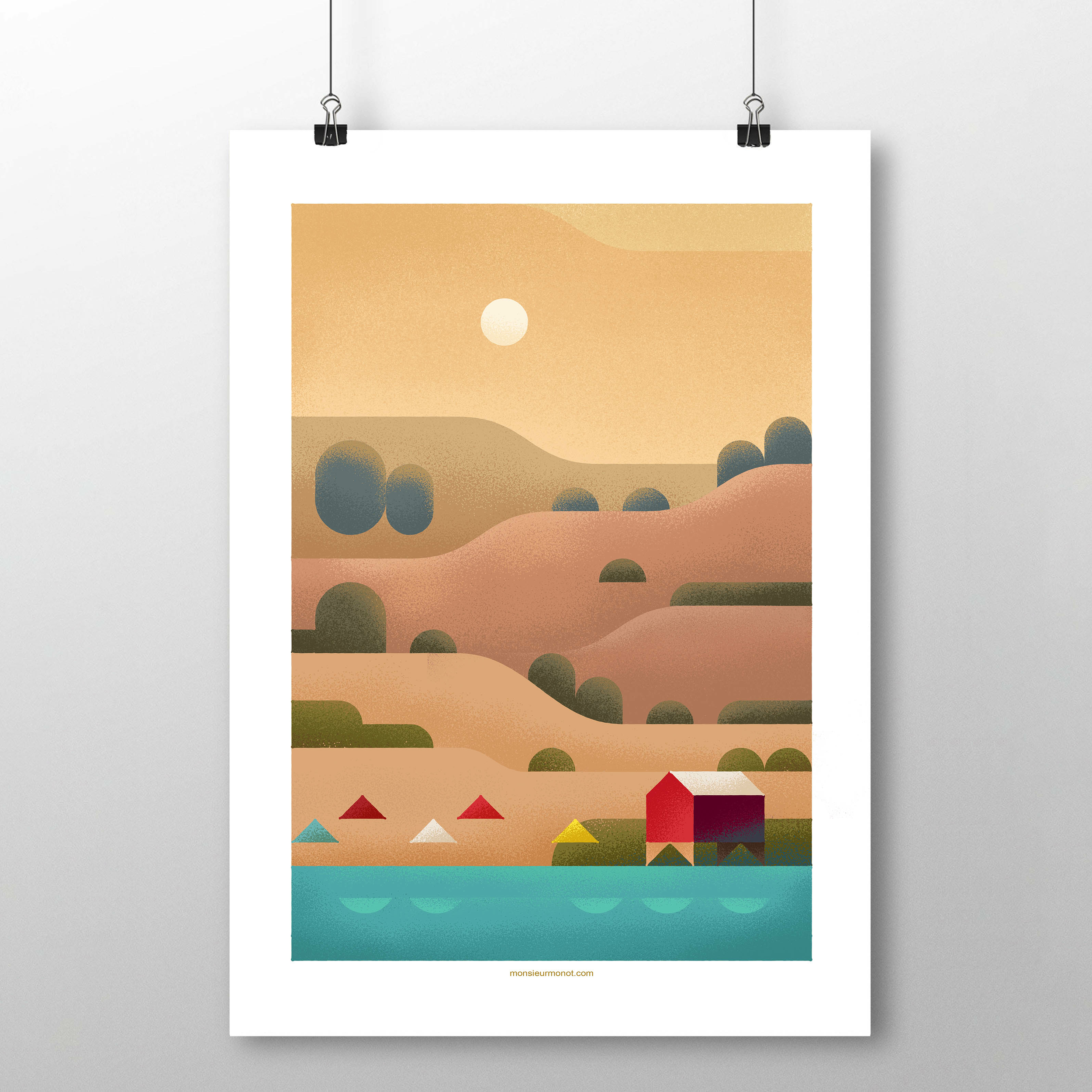 TRAVEL POSTER 16 a