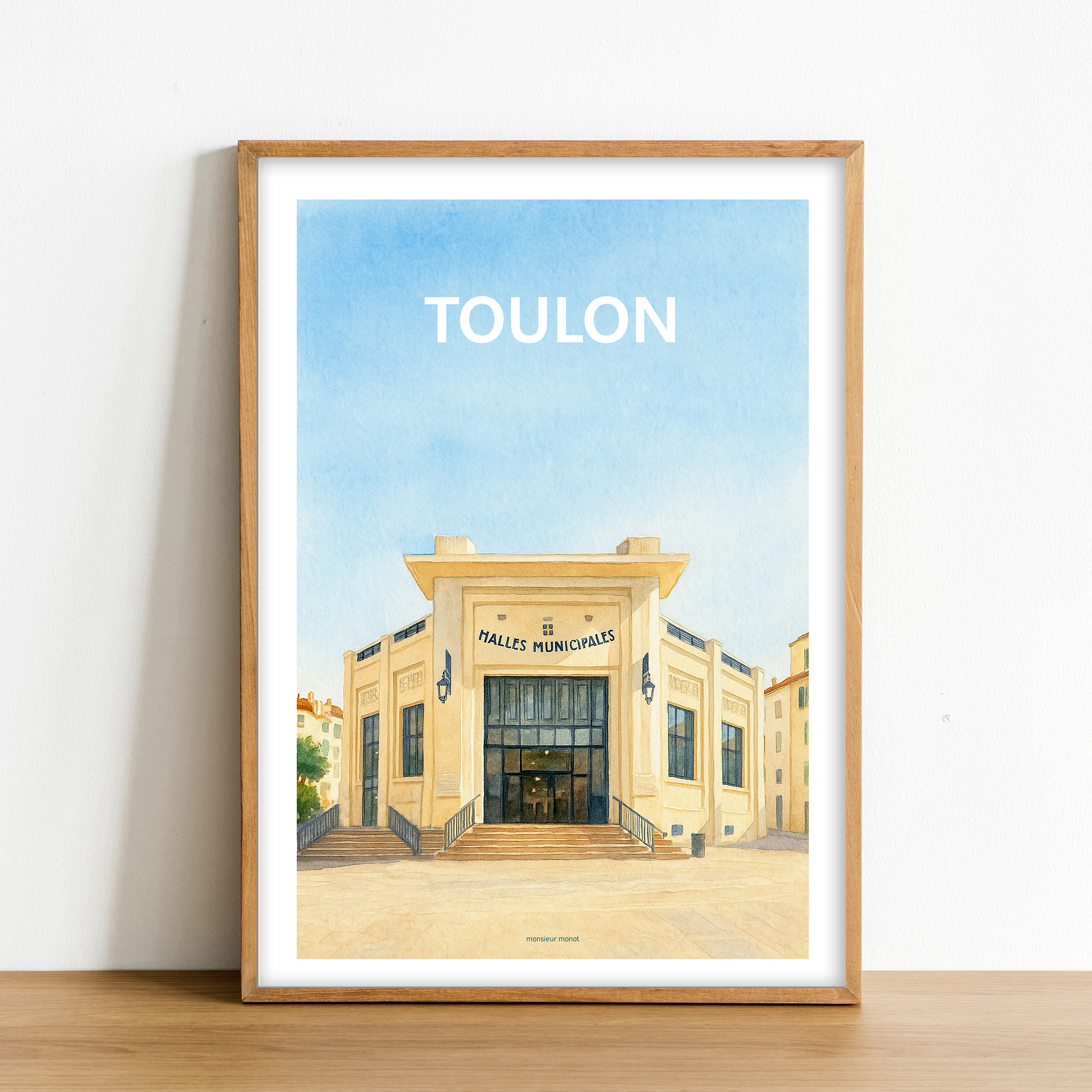 Affiche Toulon Les Halles