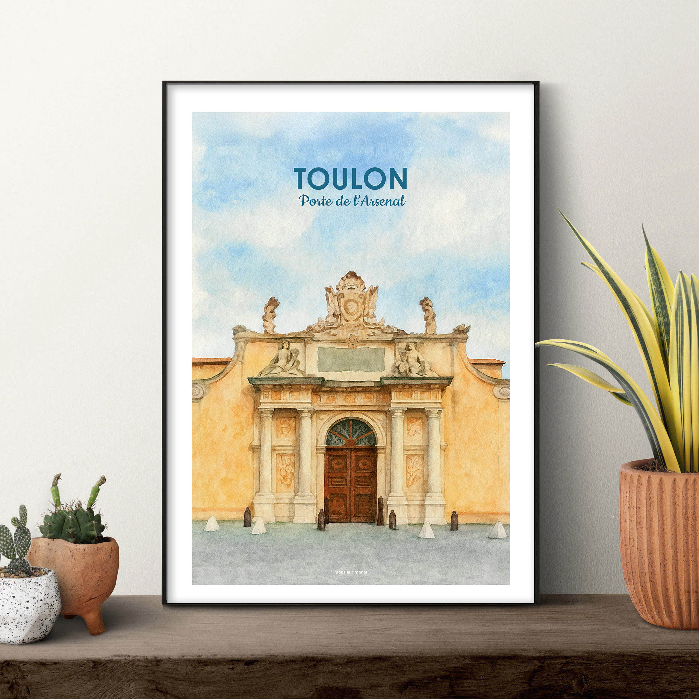 affiche Toulon Porte de lArsenal