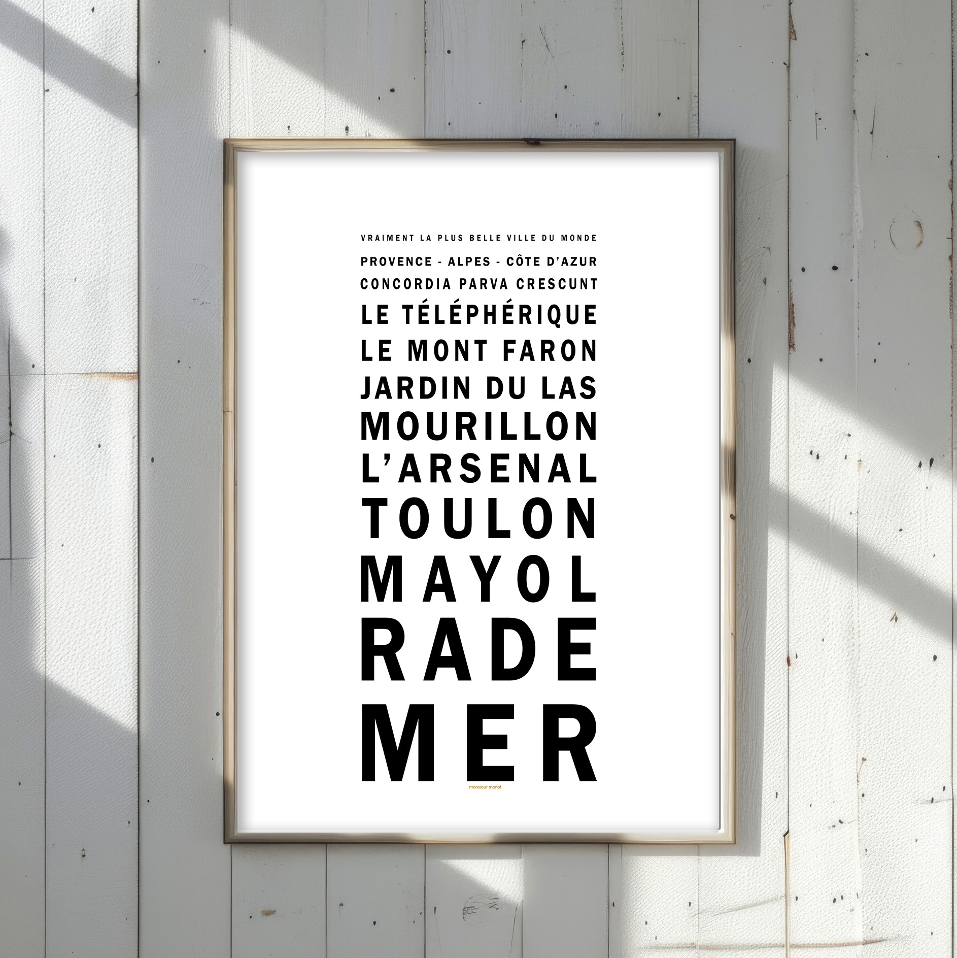 Affiche Opticien Toulon