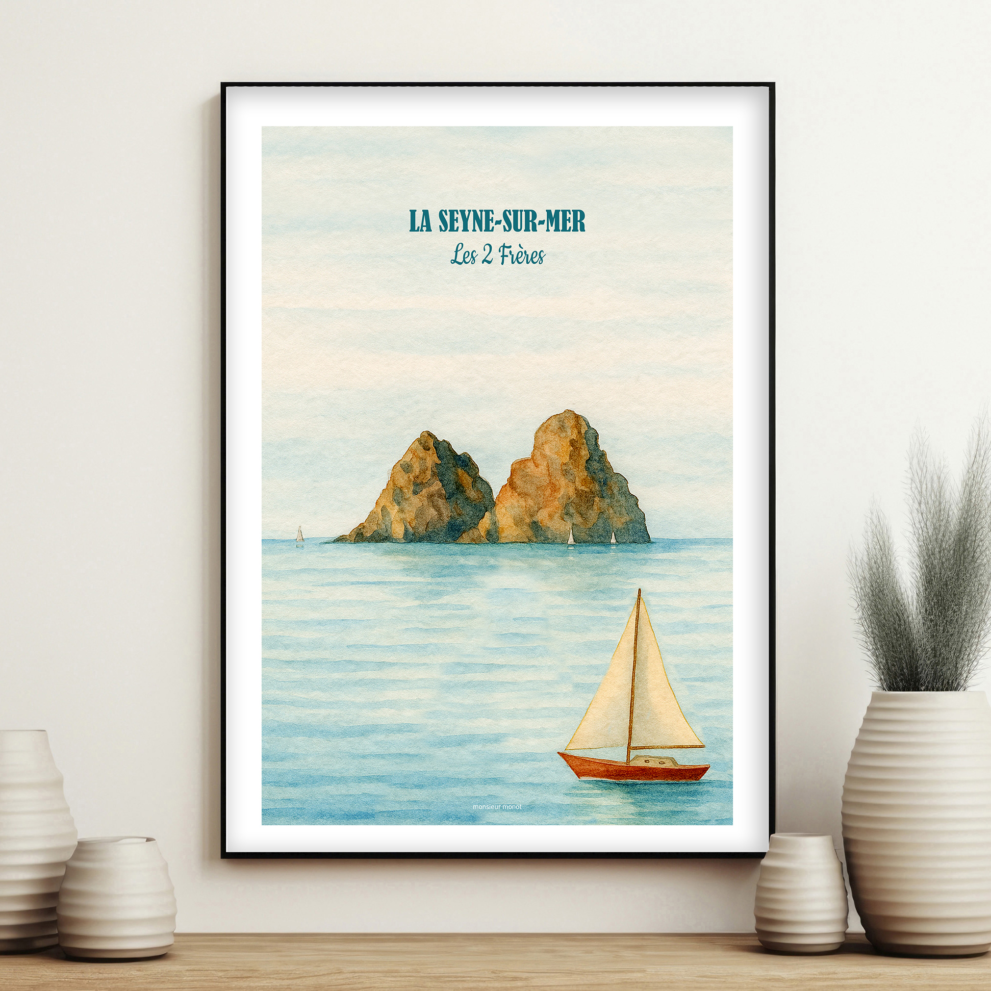 affiche La Seyne sur Mer Les 2 frères