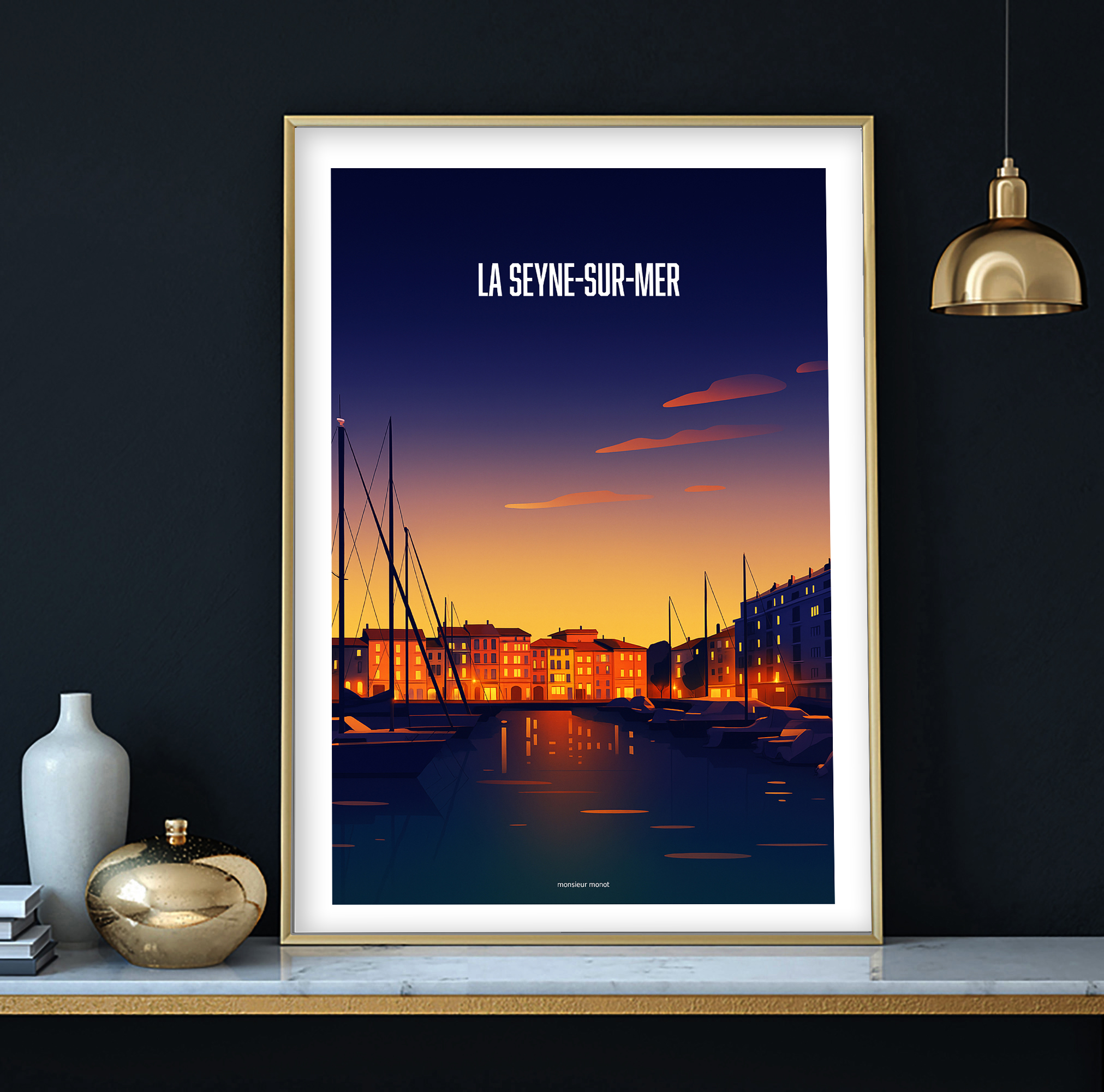 affiche La Seyne sur Mer La Nuit