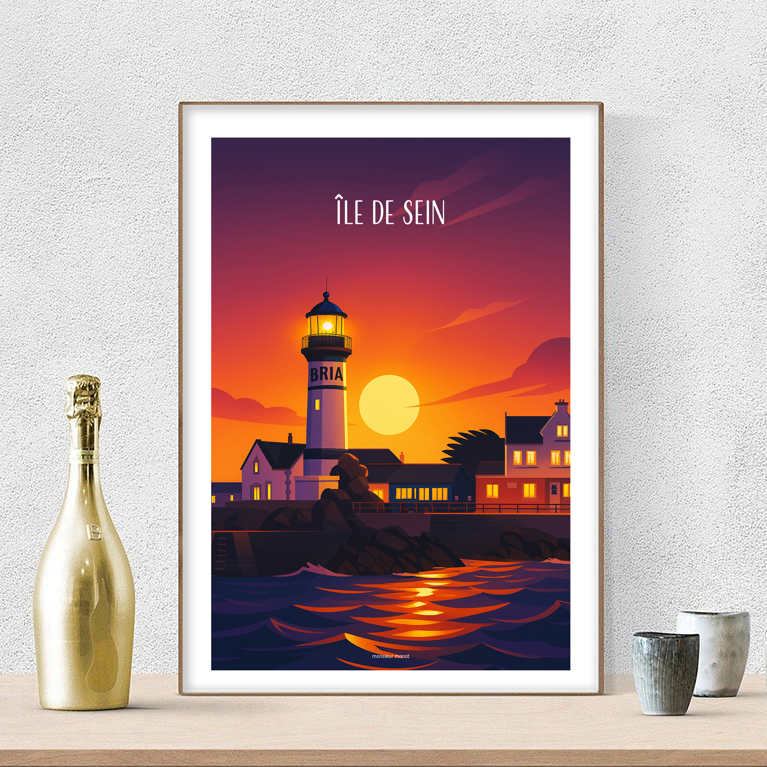 affiche Ile de Sein Men brial