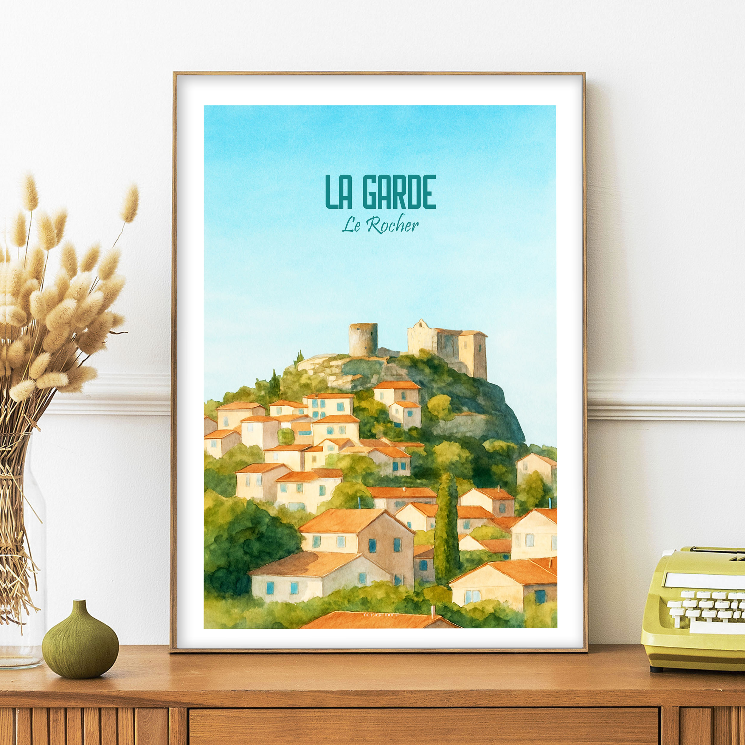 affiche La garde Le rocher