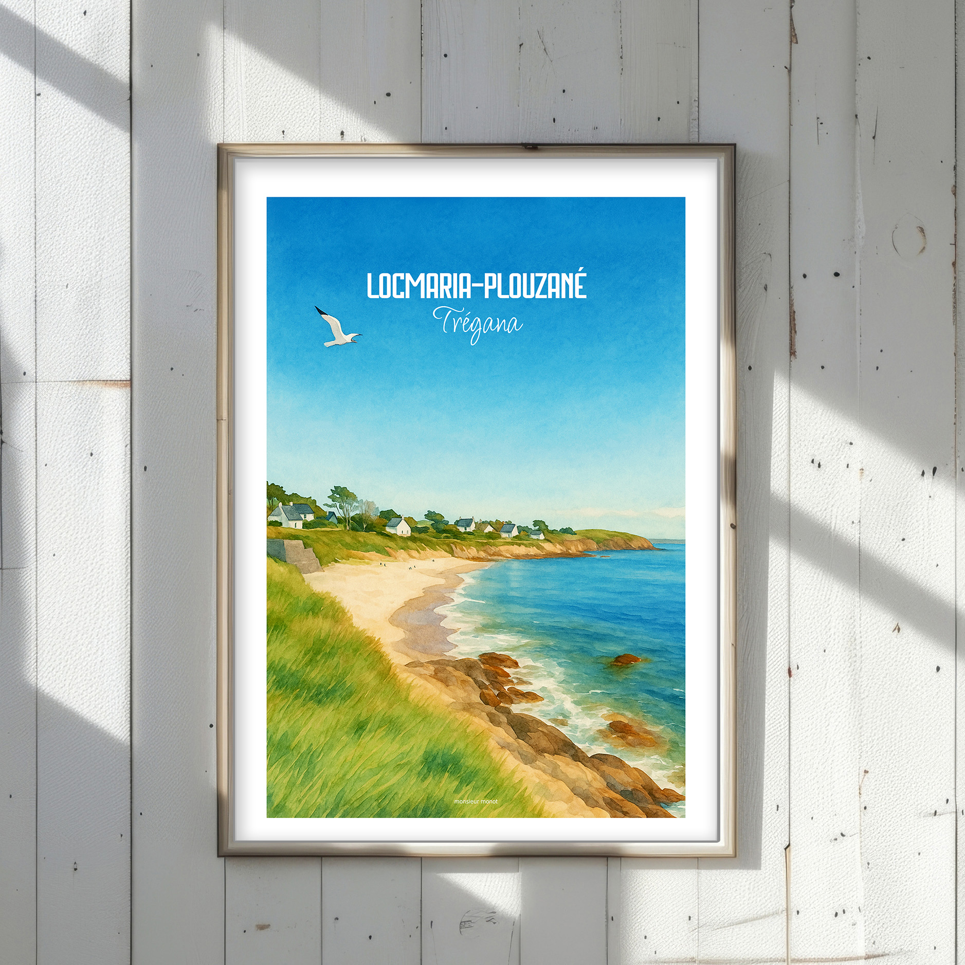 affiche LOCMARIA PLOUZANé Trégana