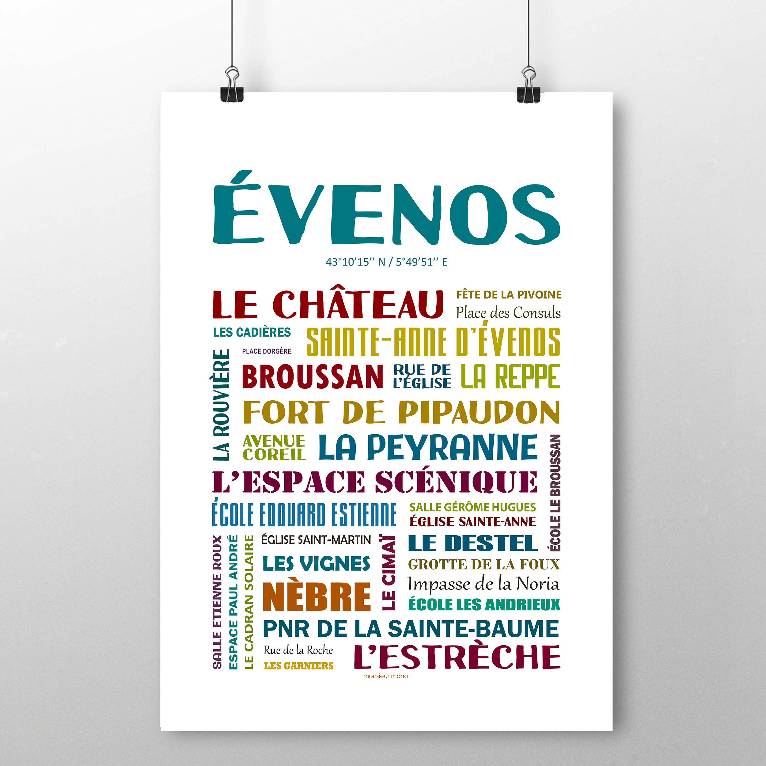 affiche Evenos 2