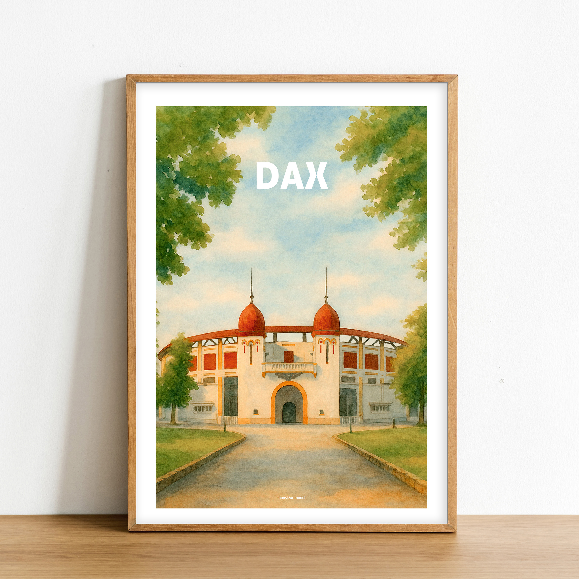 affiche Dax Les arènes
