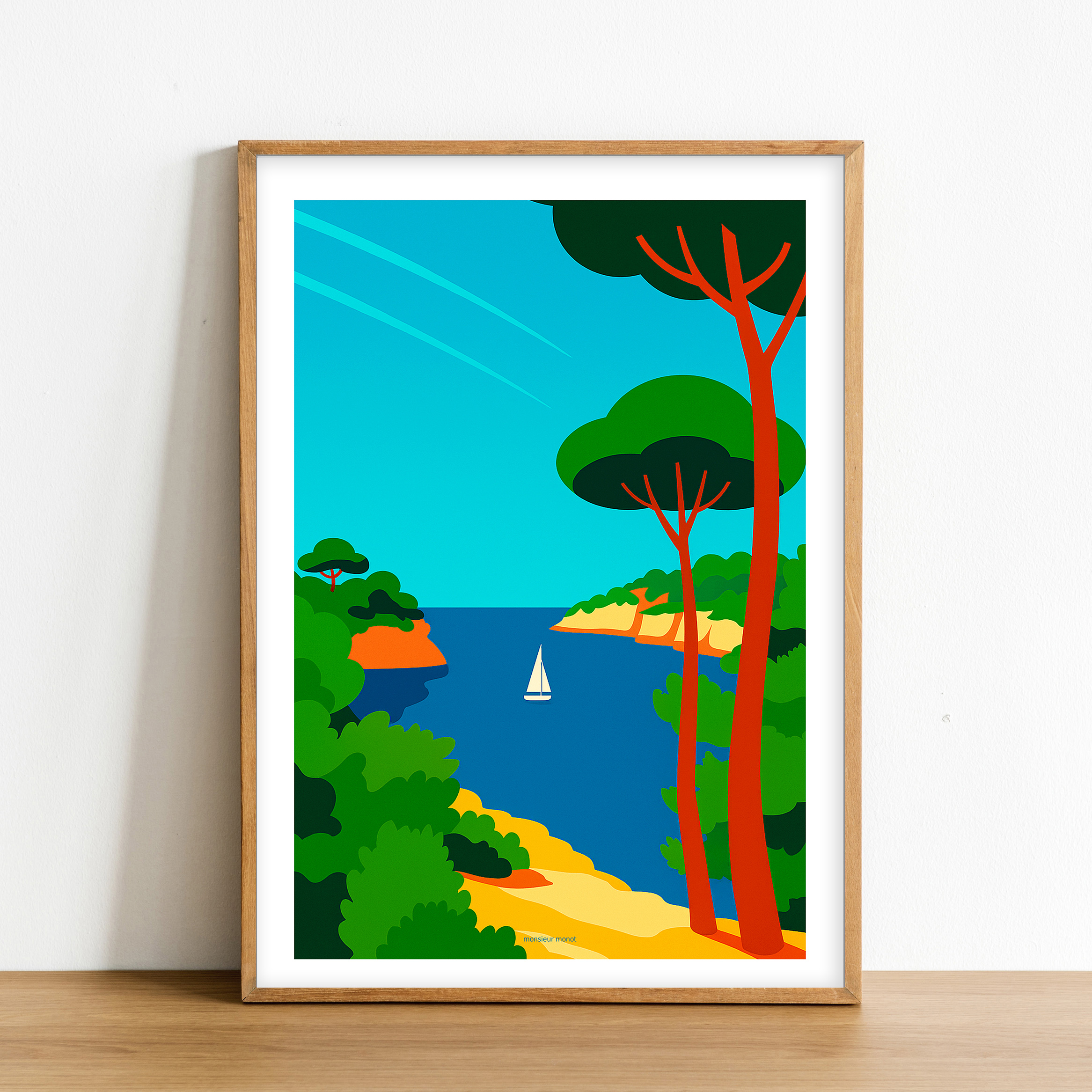 affiche Le Sud Crique voilier