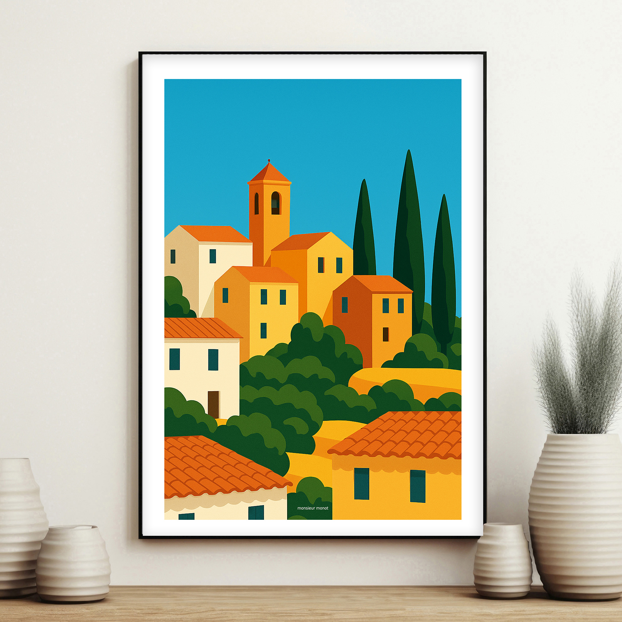 affiche Villes du sud