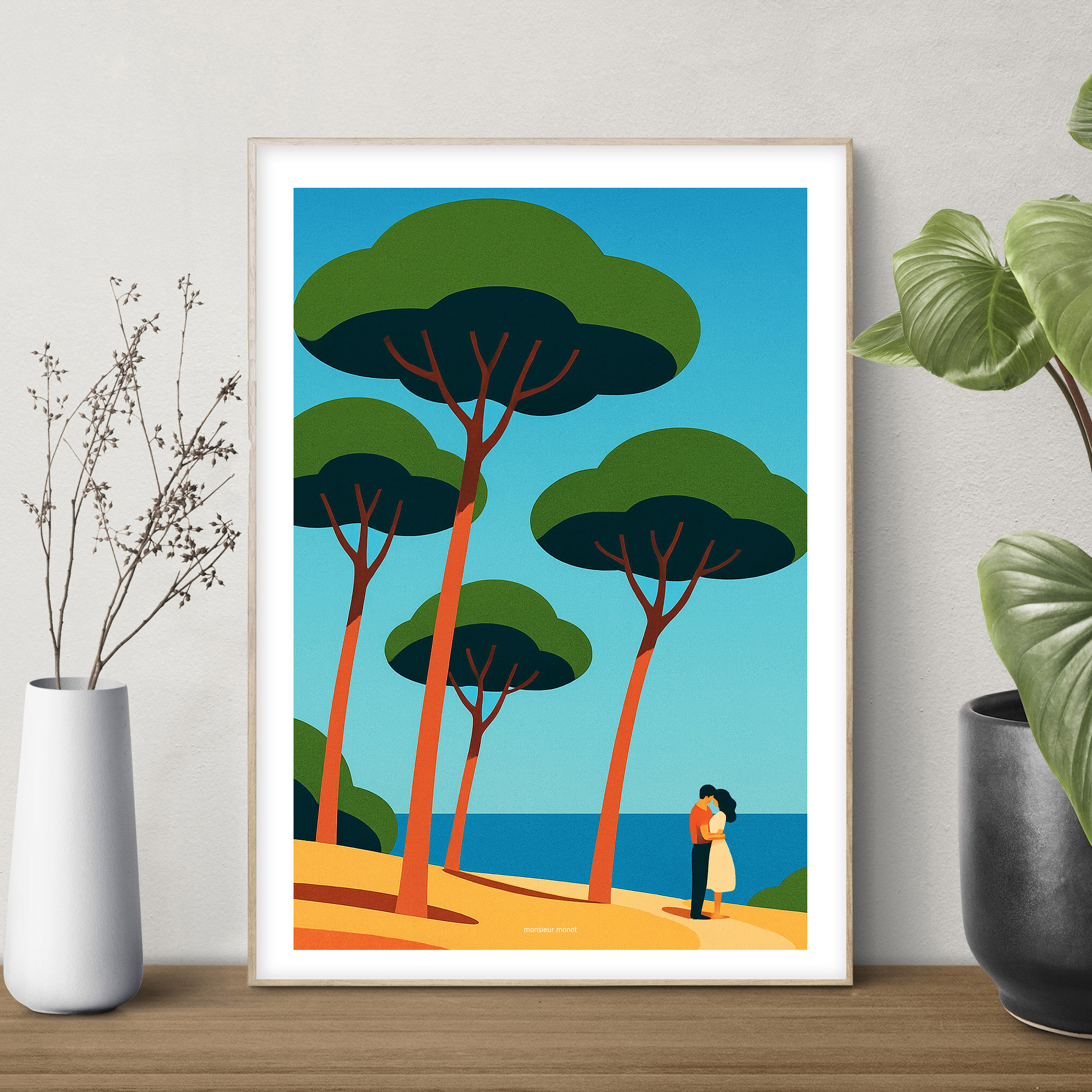 affiche Le SUD Pins Parasols