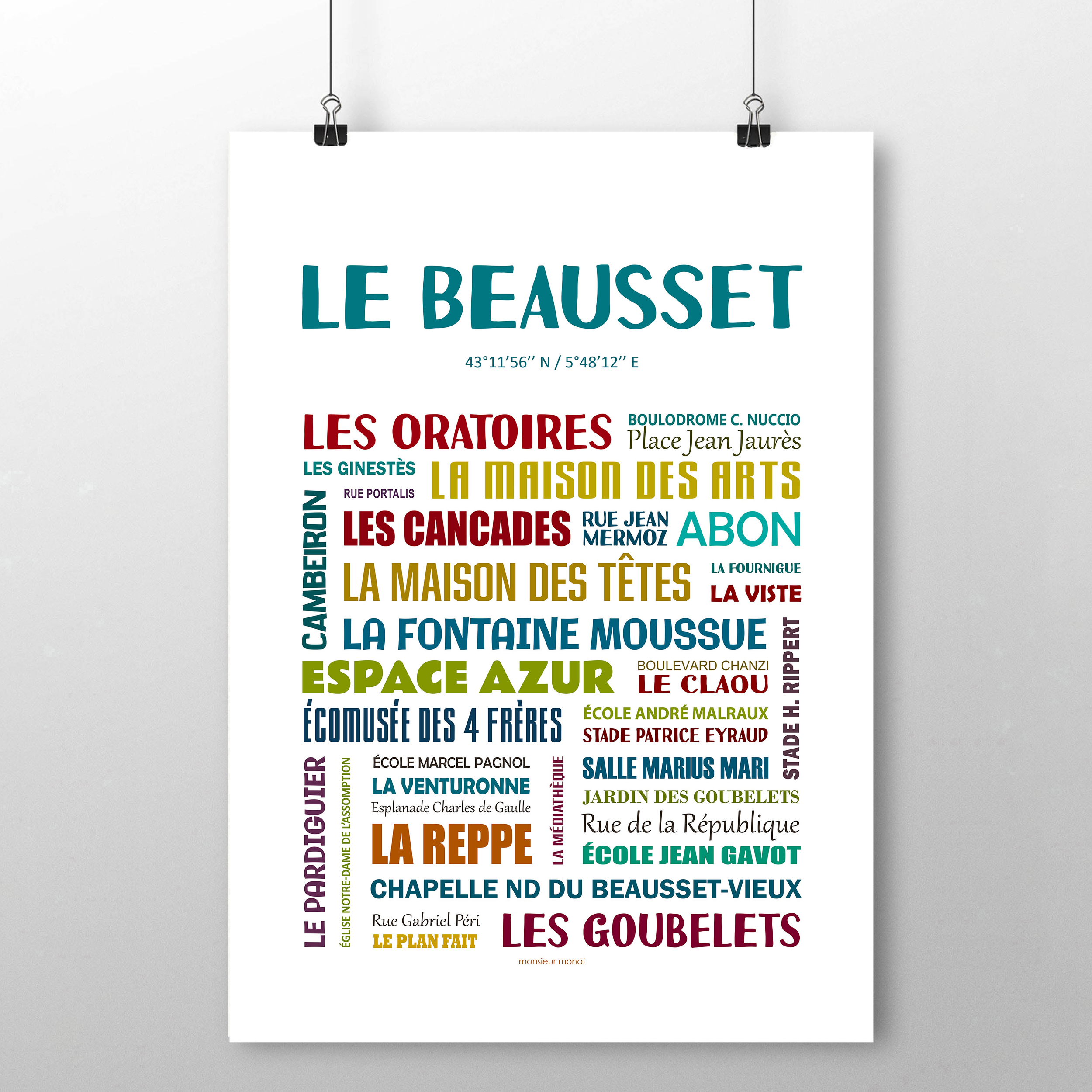 affiche Le beausset 2