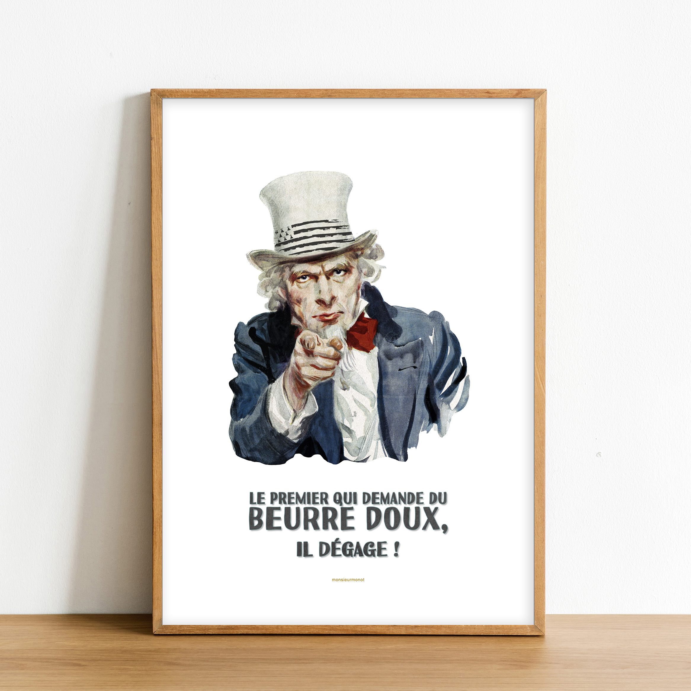 affiche Beurre Doux nouvelle