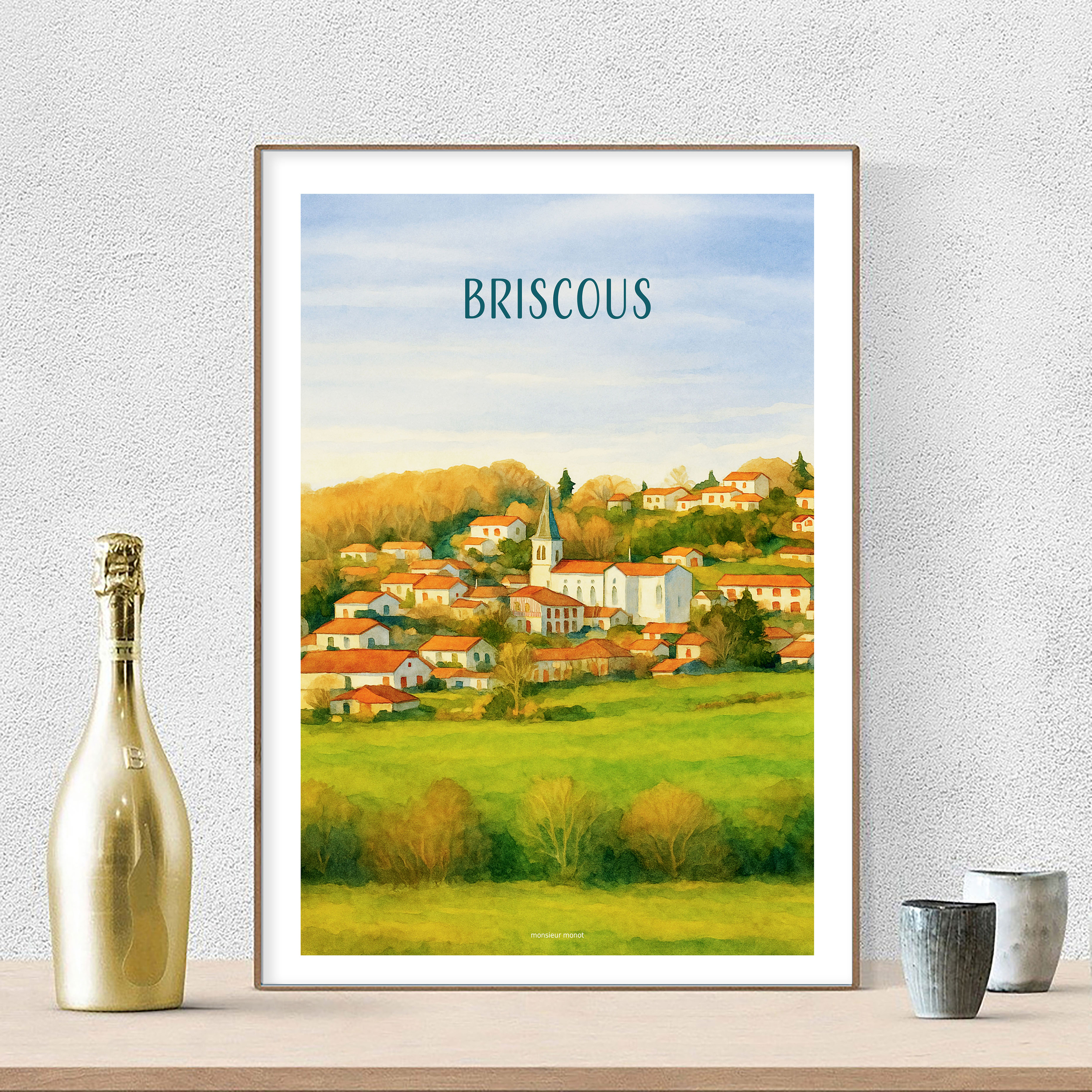 affiche briscous couleur
