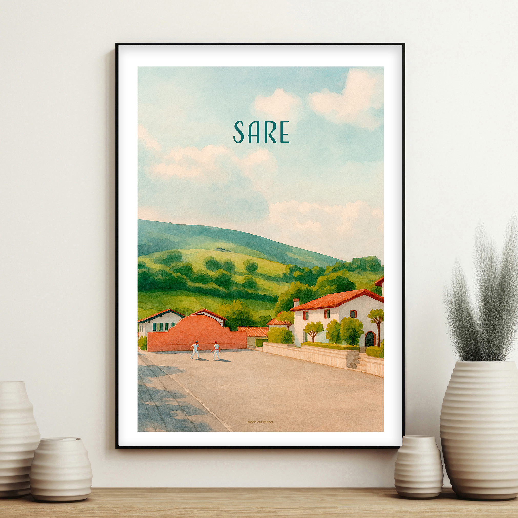 affiche Sare Couleur
