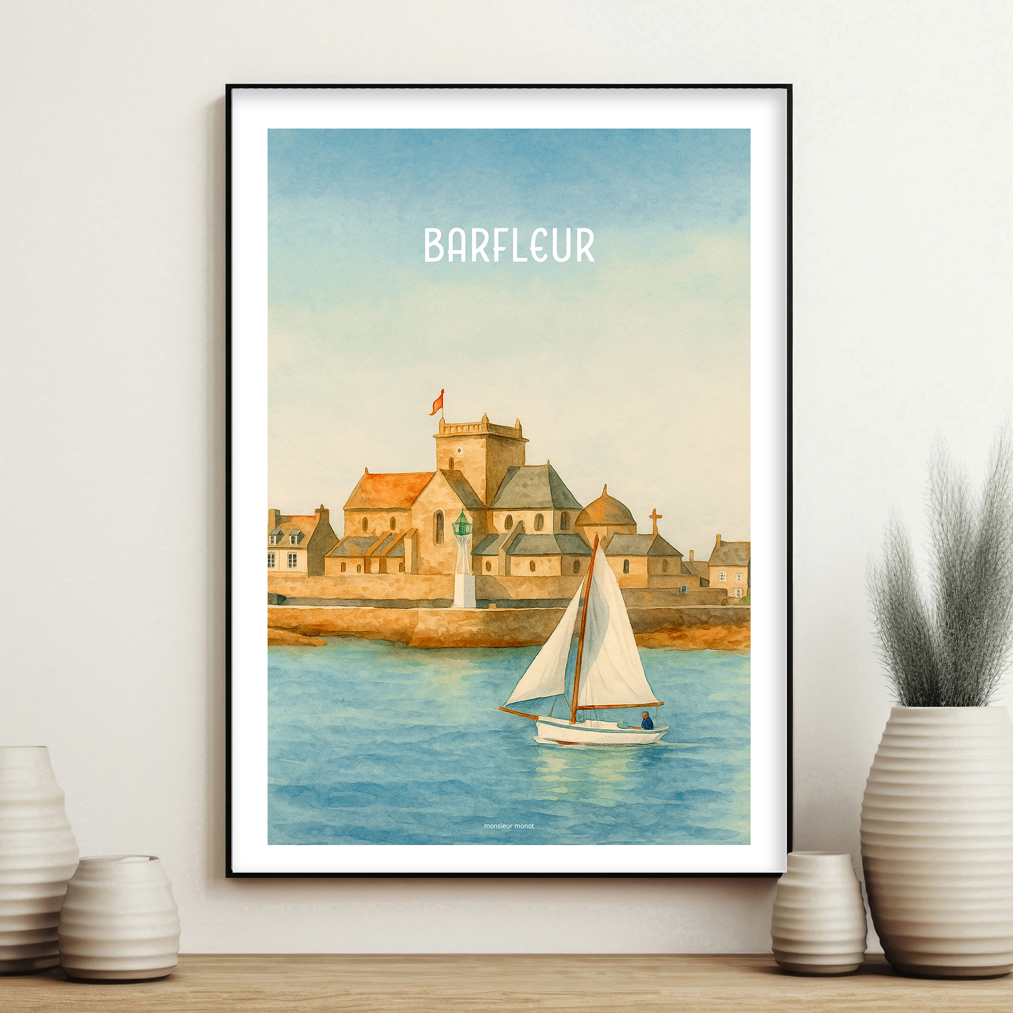 affiche Barfleur Couleur