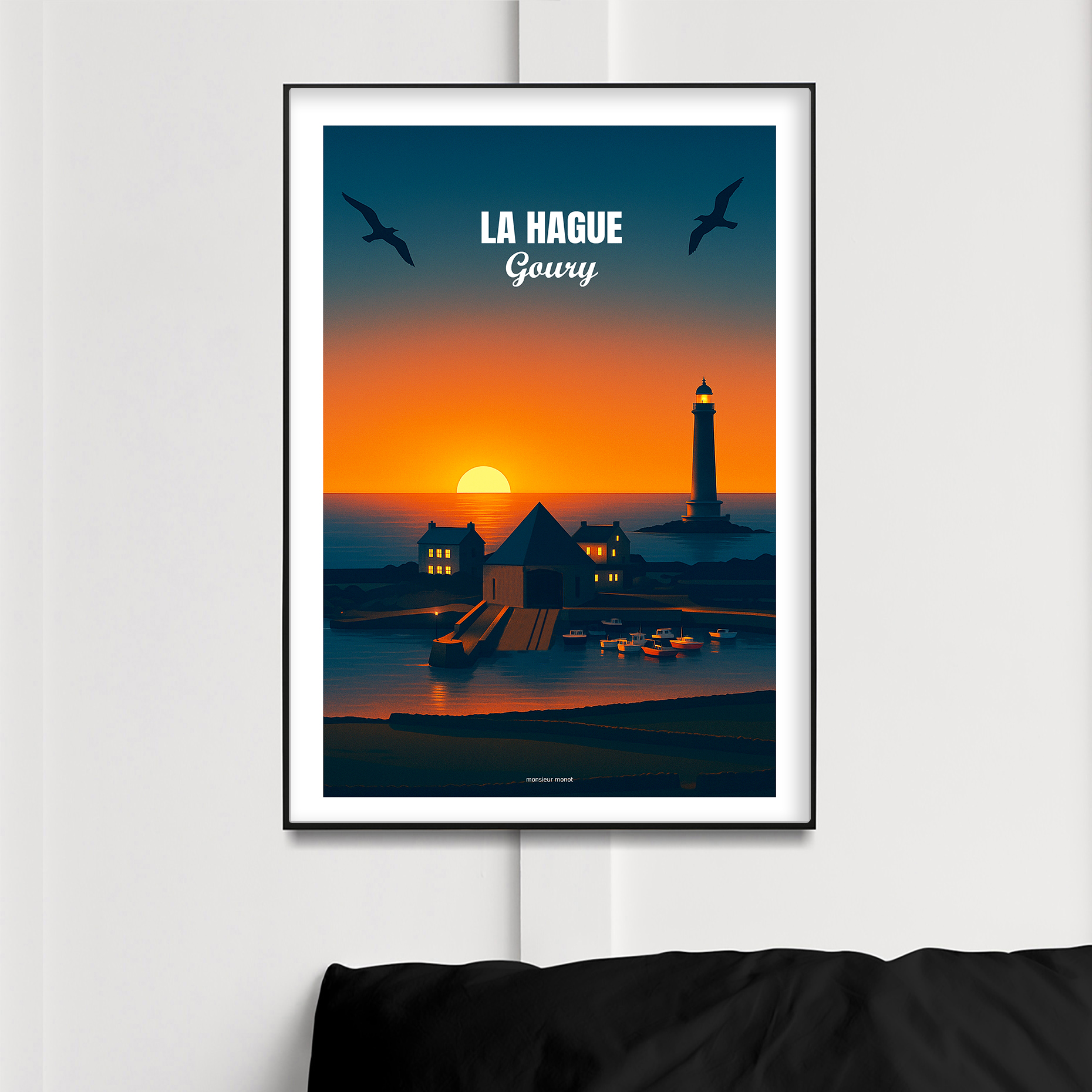 Affiche LA HAGUE Goury