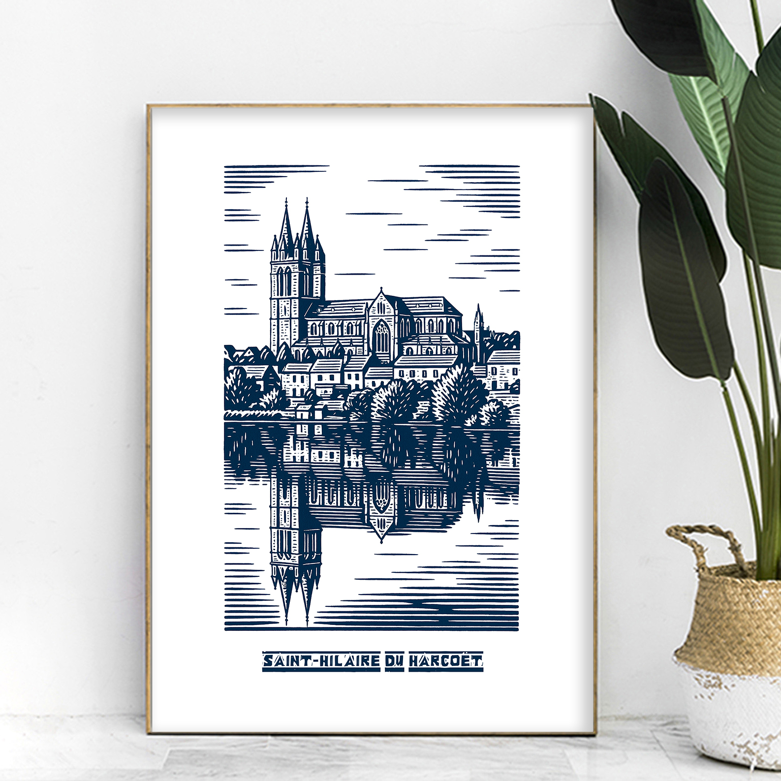 affiche Saint Hilaire du Harcoët Bleue