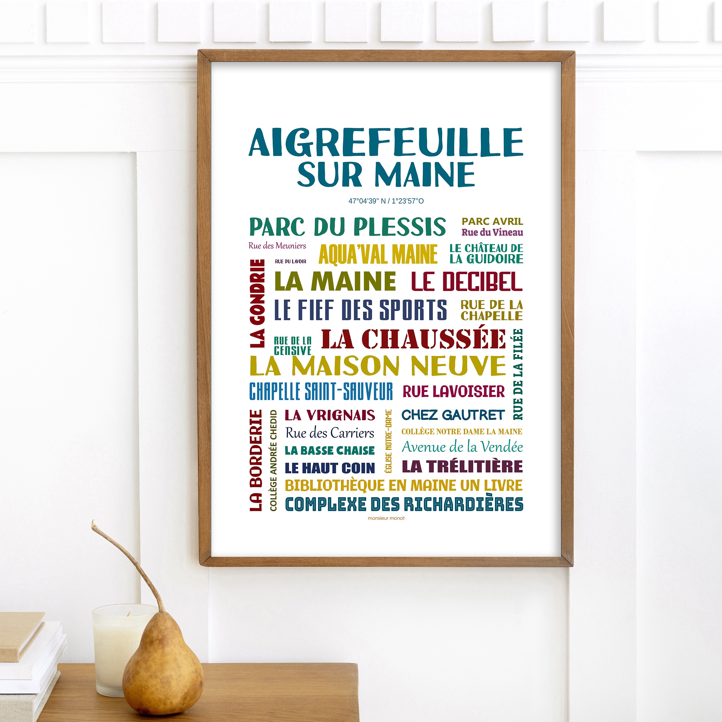 affiche Aigrefeuille Sur Maine