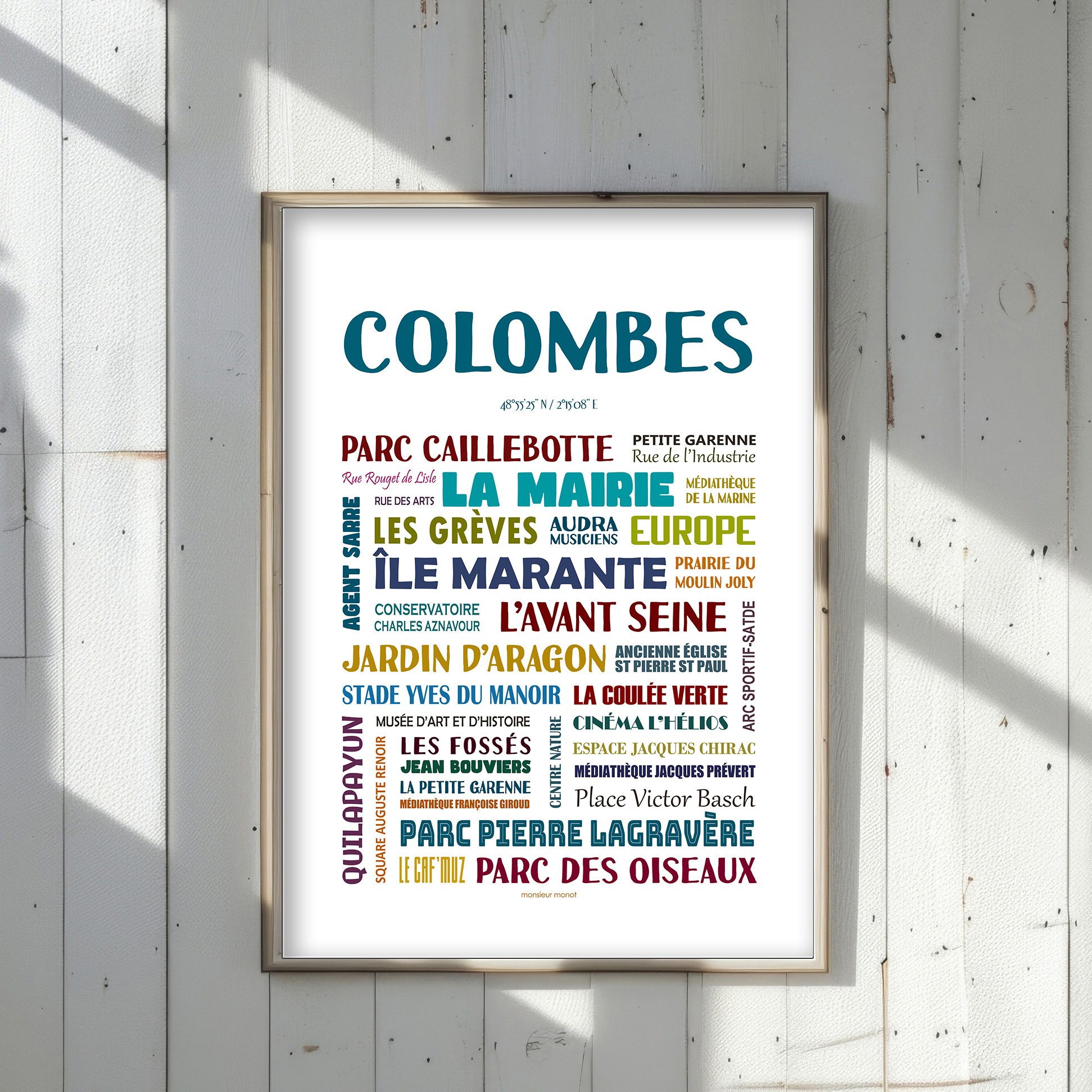 affiche colombes