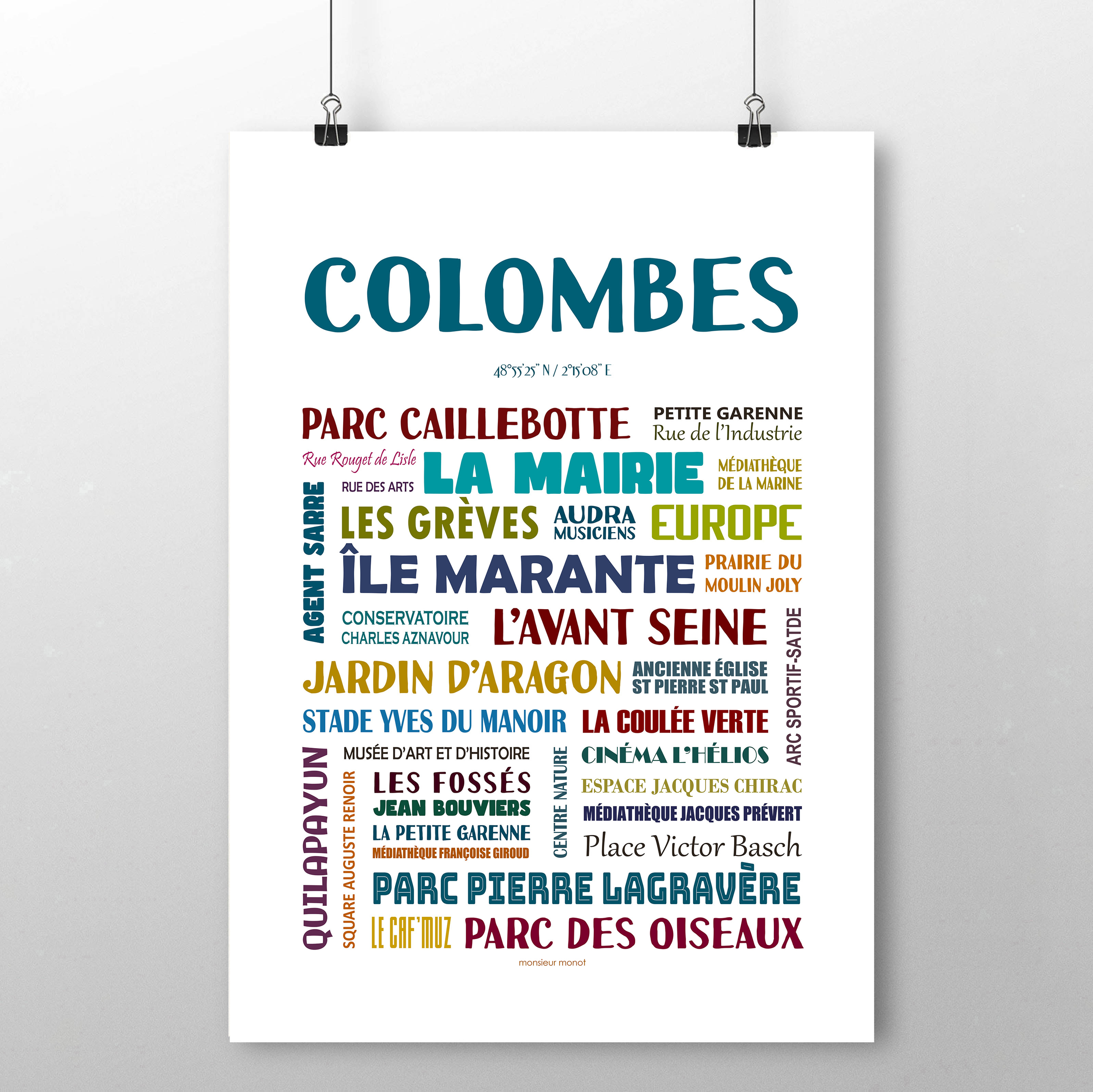 affiche Colombes 2
