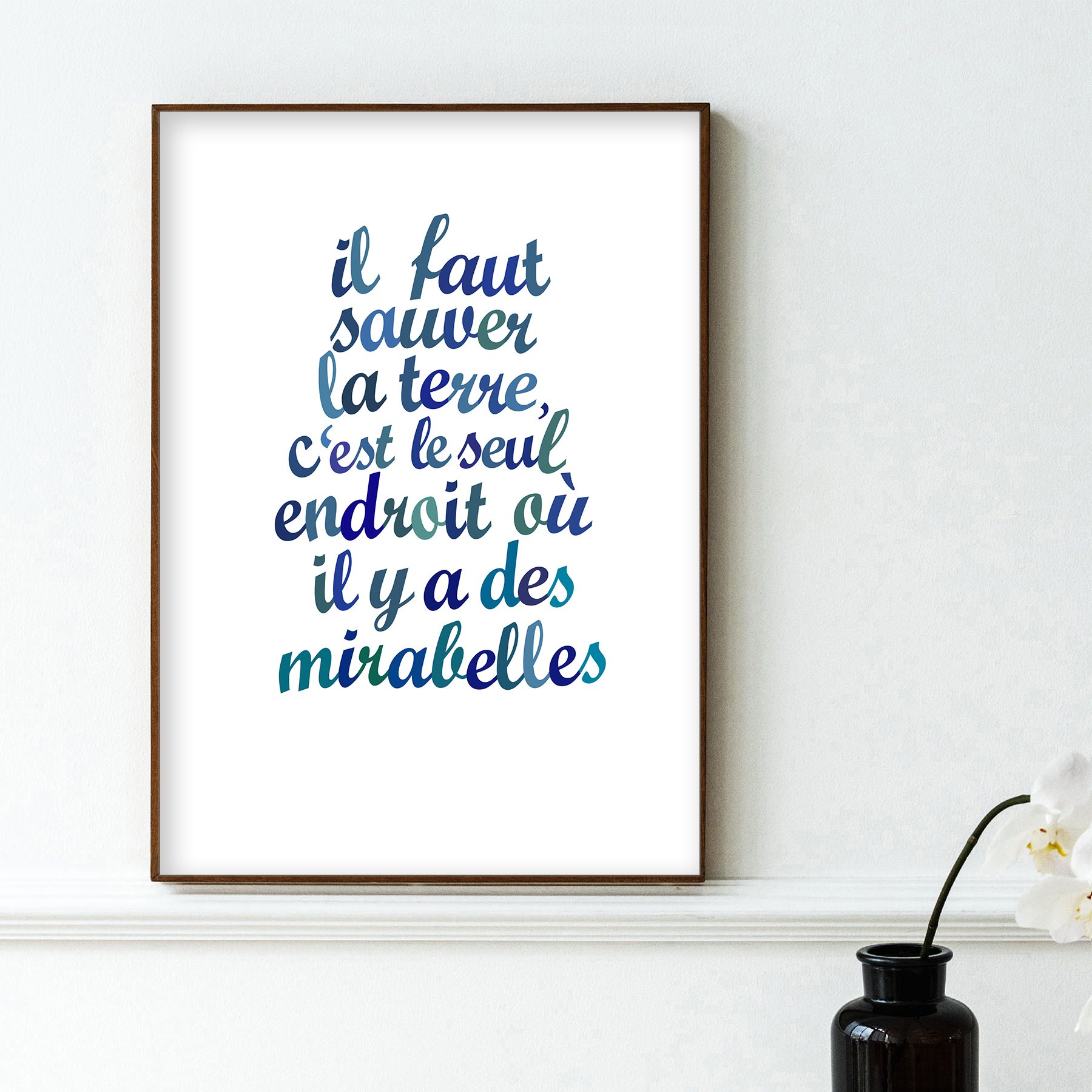 affiche Il faut sauver... Mirabelles