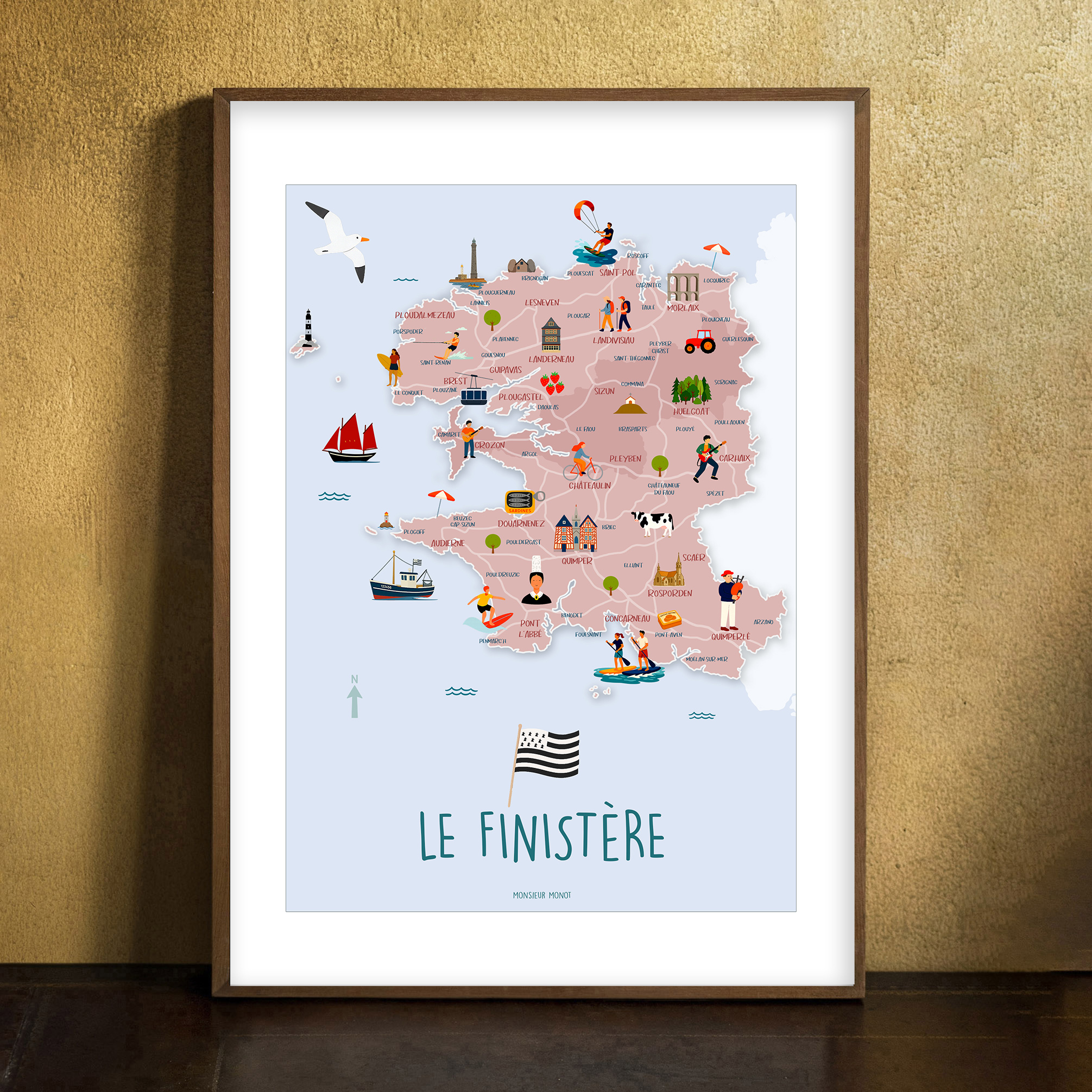 affiche Le finistere sans phrases NOUVEAU