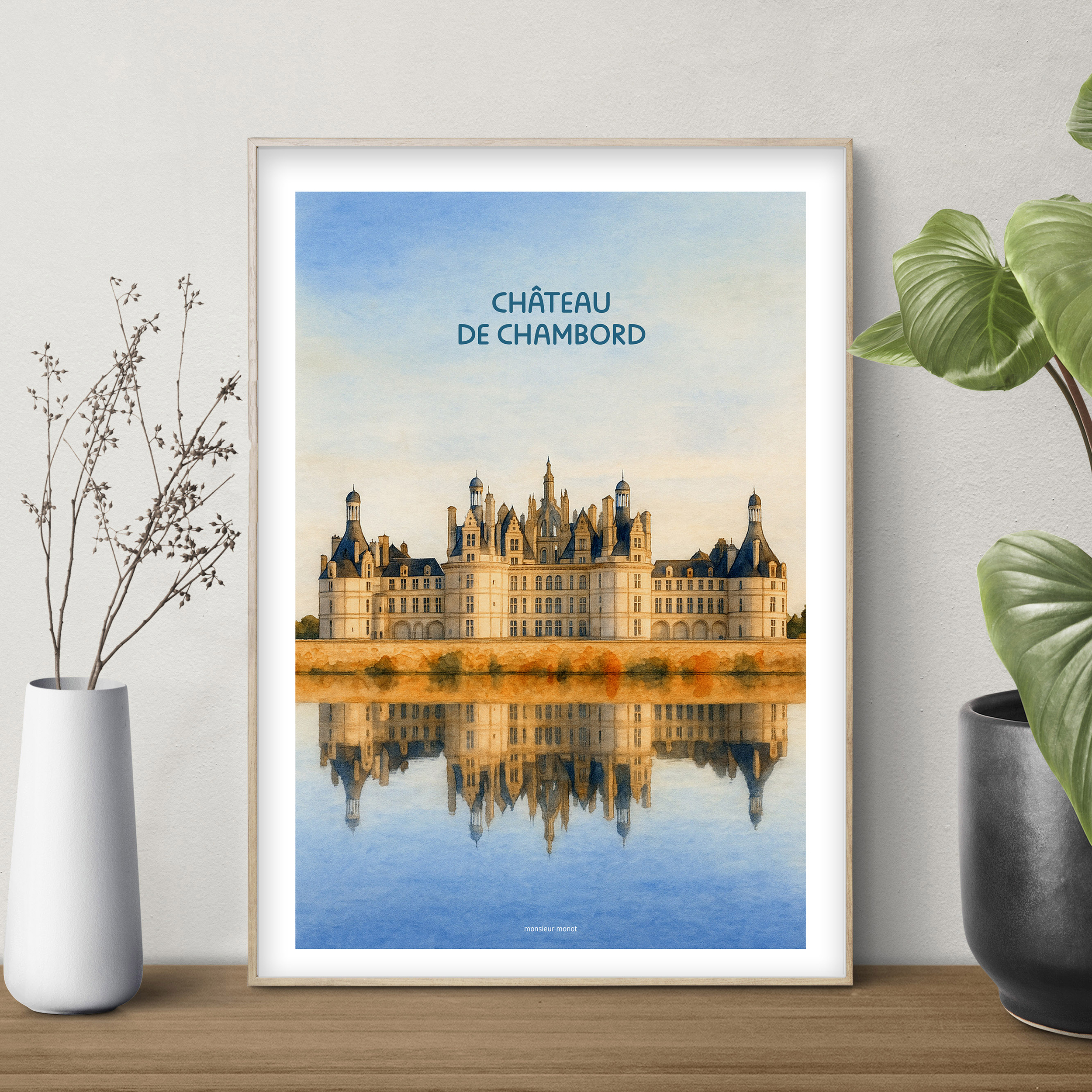 affiche Château de Chambord
