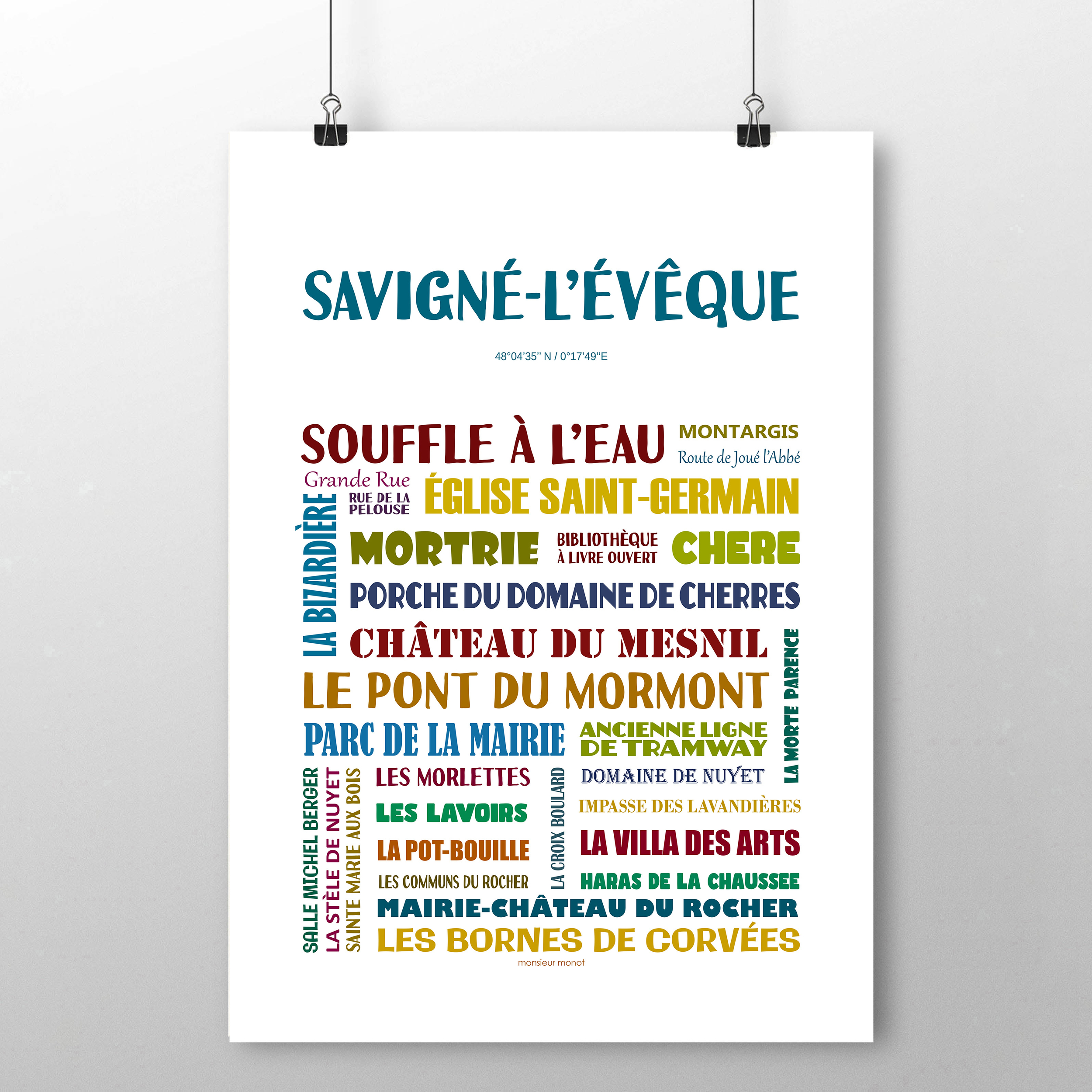 affiche Savigné lévêque 2