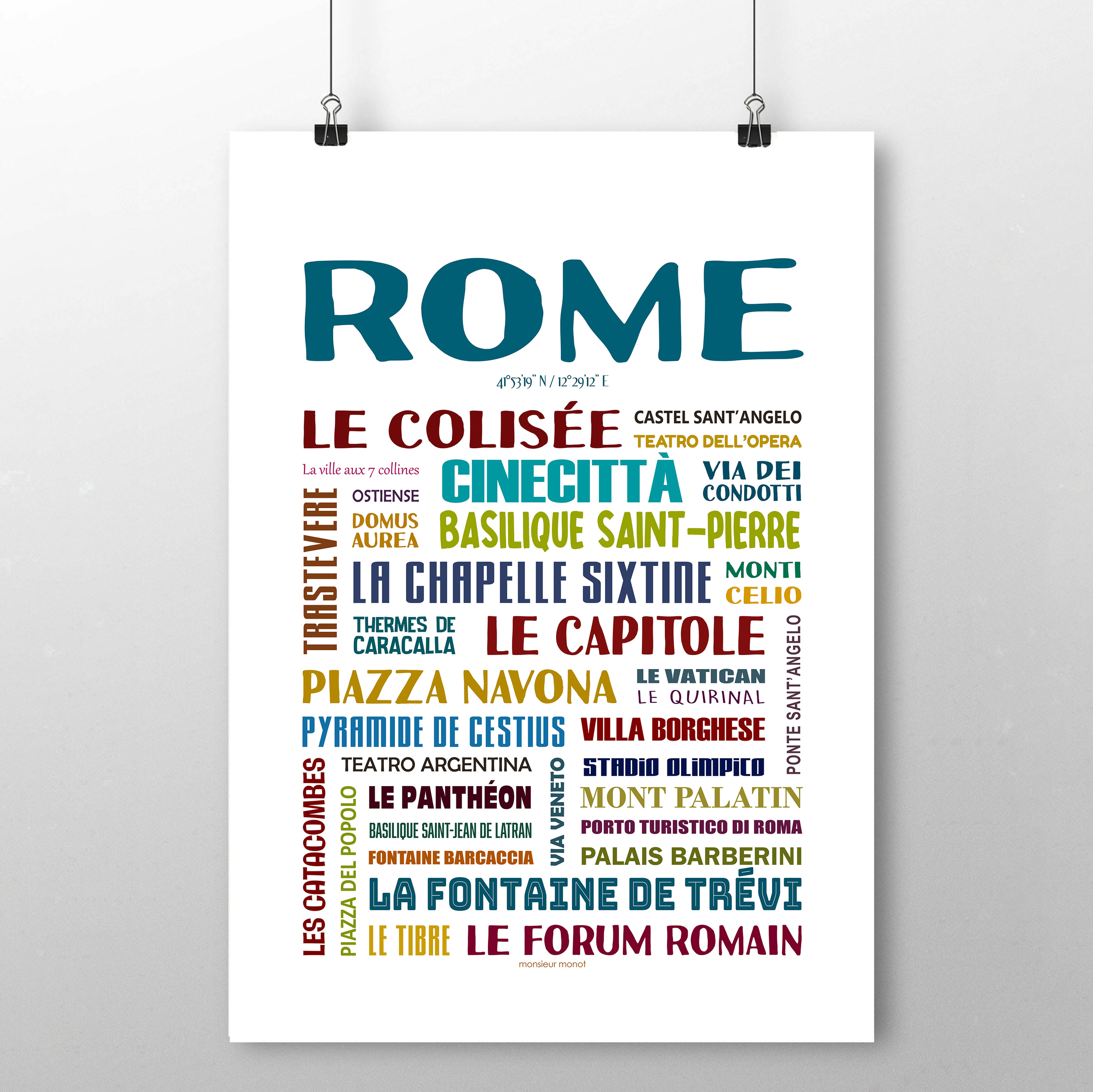 affiche Rome 2