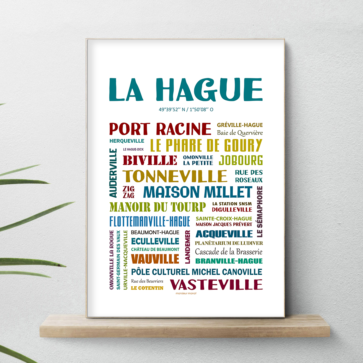 affiche La Hague Quartiers