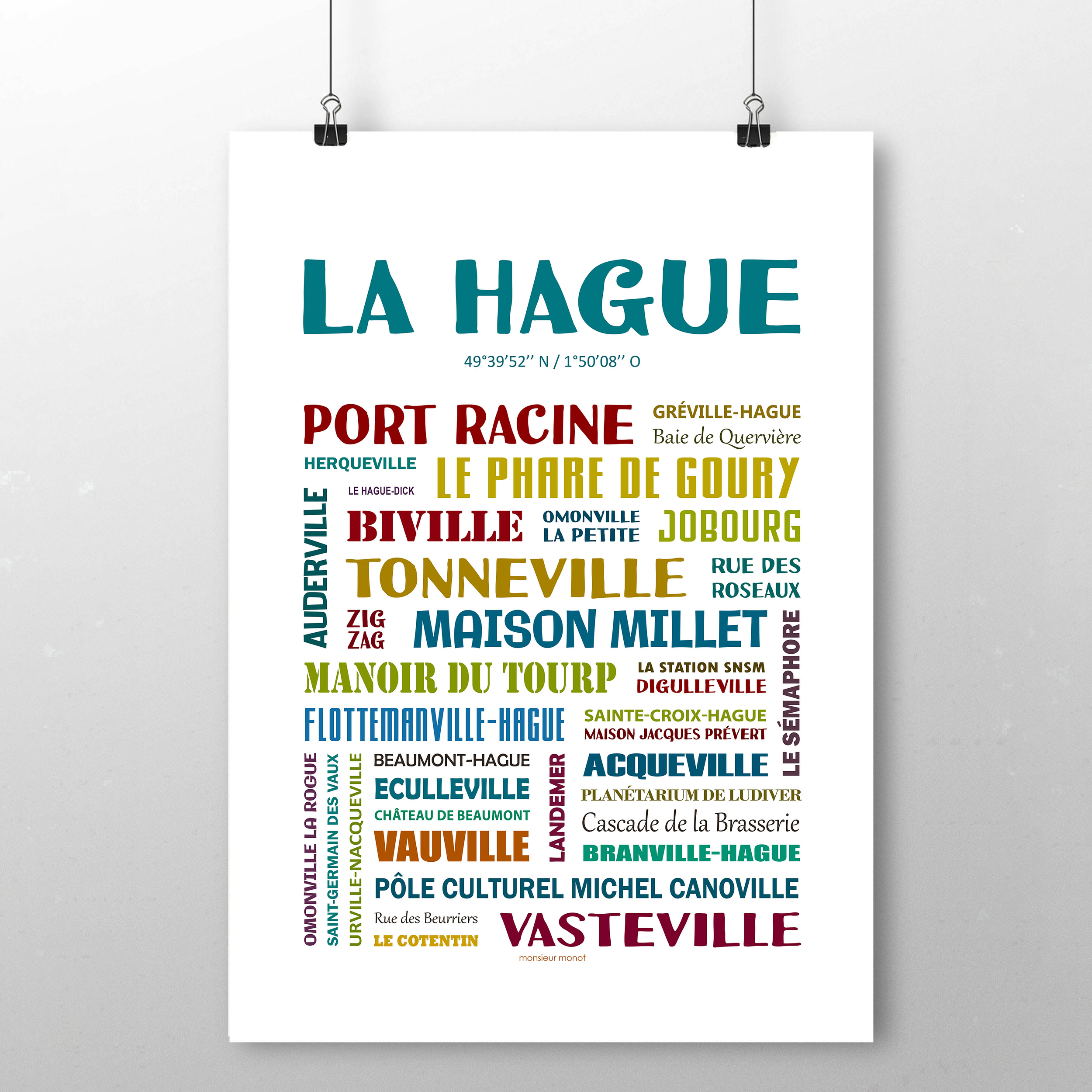 affiche La hague quartiers 2