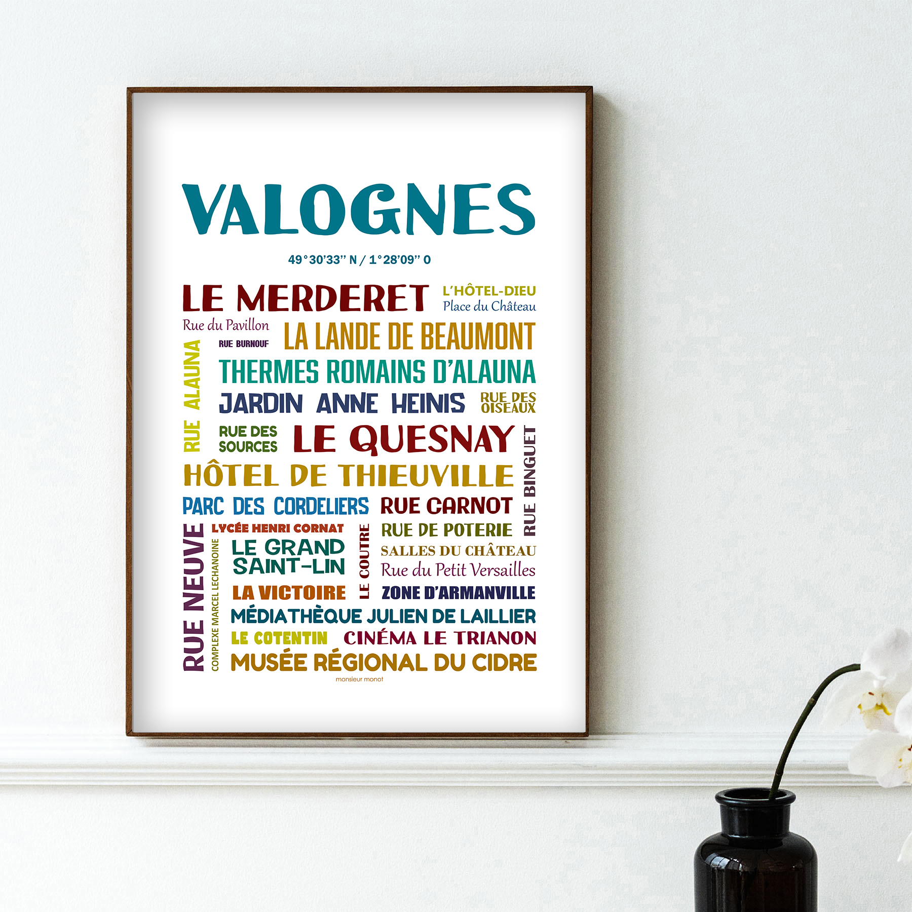 affiche Valognes