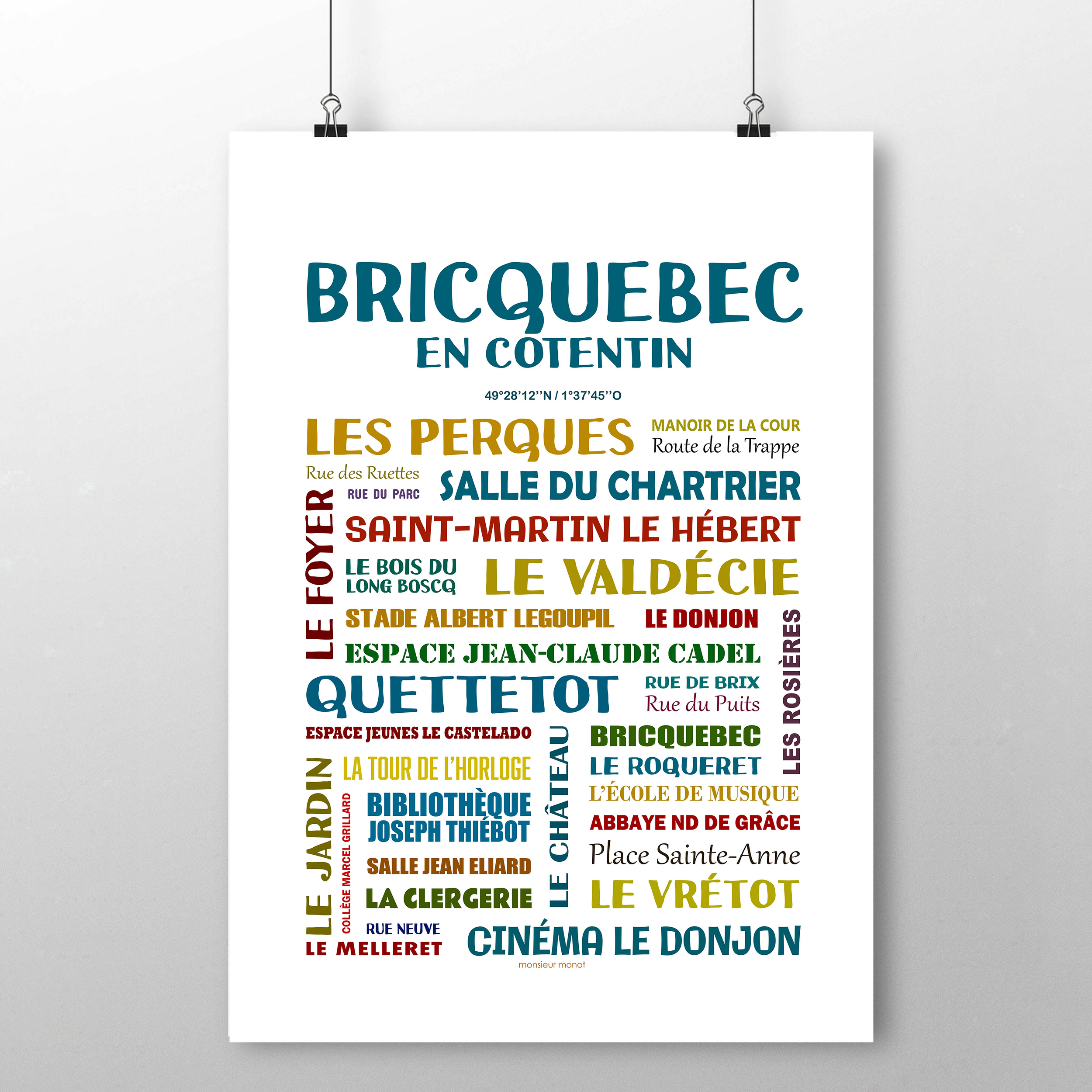 affiche Bricquebec en cotentin 2